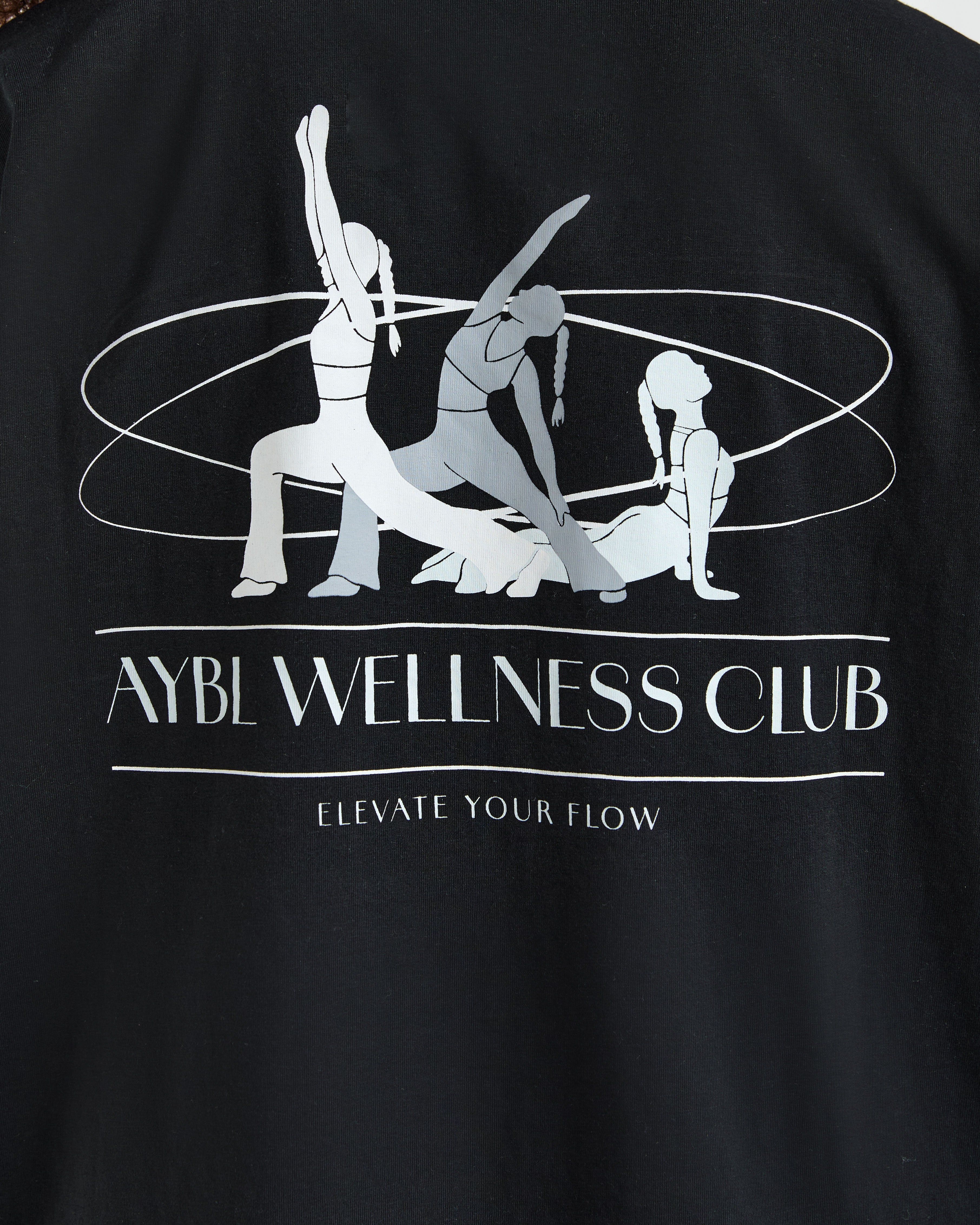 AYBL Wellness Oversized T Shirt - Zwart