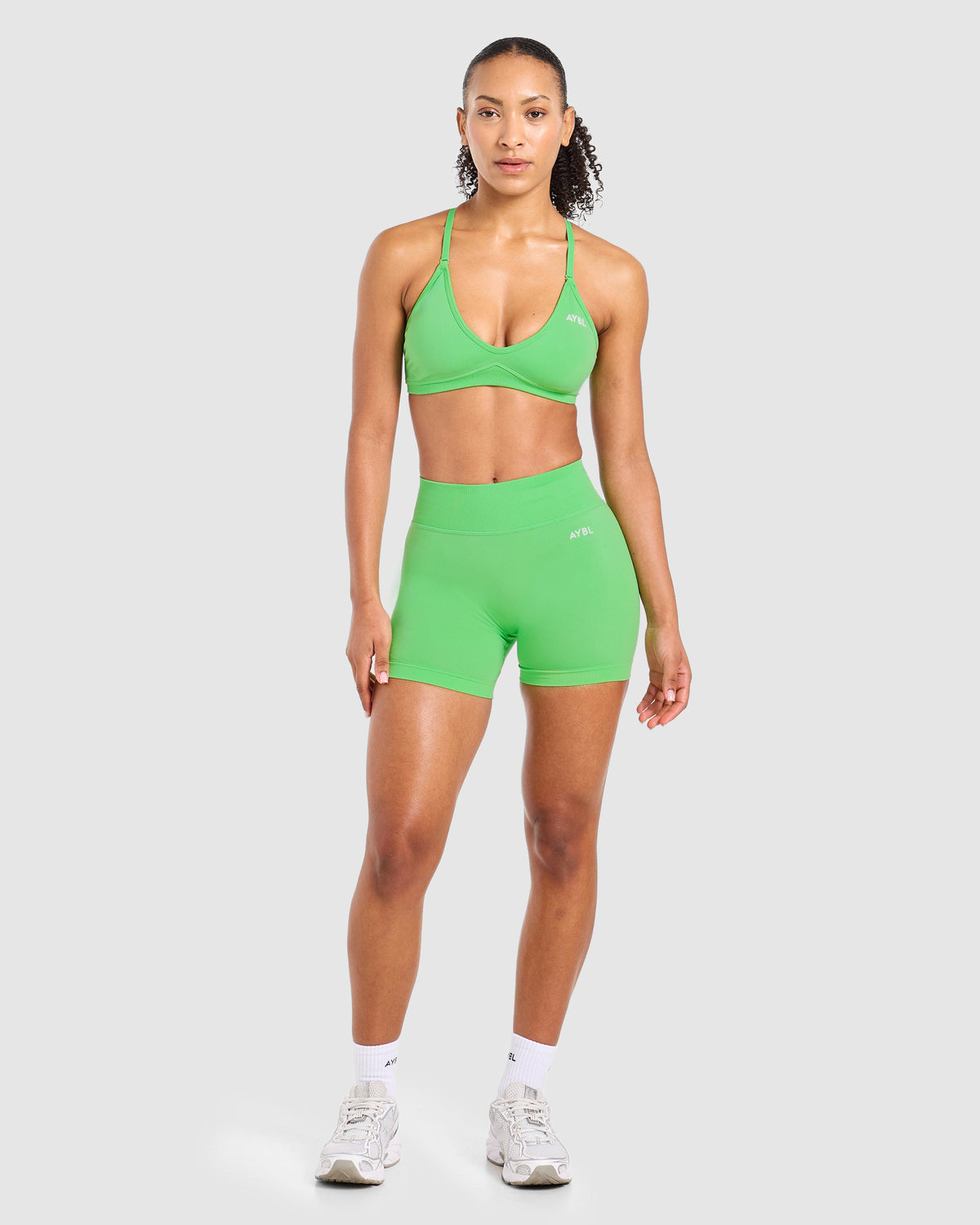 Adapt Seamless Shorts | 4.5" - Bright Groen