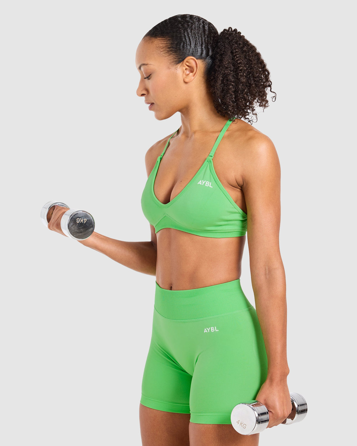 Adapt Seamless Shorts | 4.5" - Bright Groen