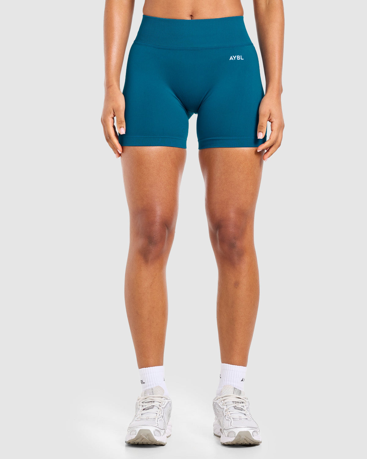 Adapt Seamless Shorts | 4.5" - Deep Aqua