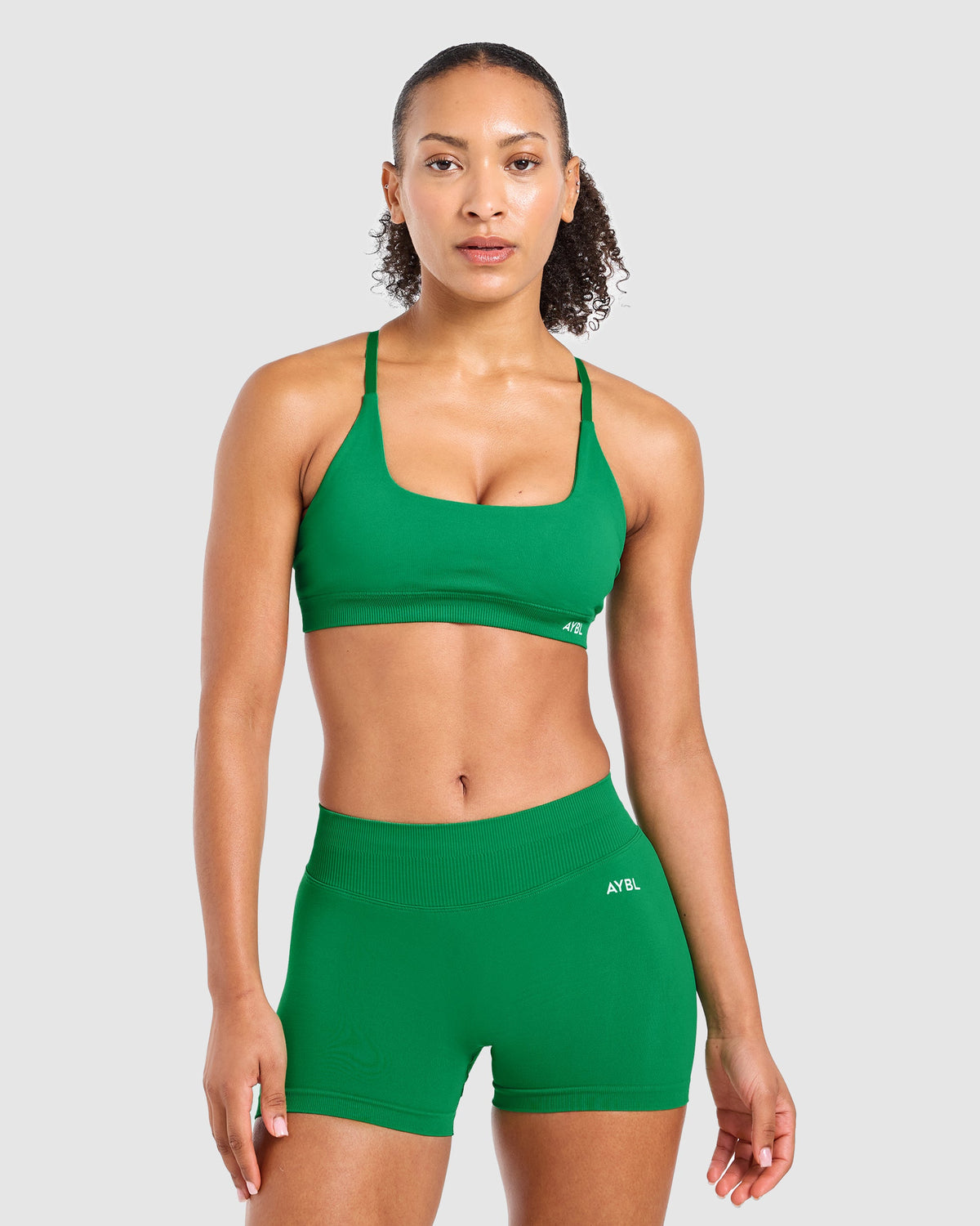 Enhance Seamless Sports Bra - Racing Groen