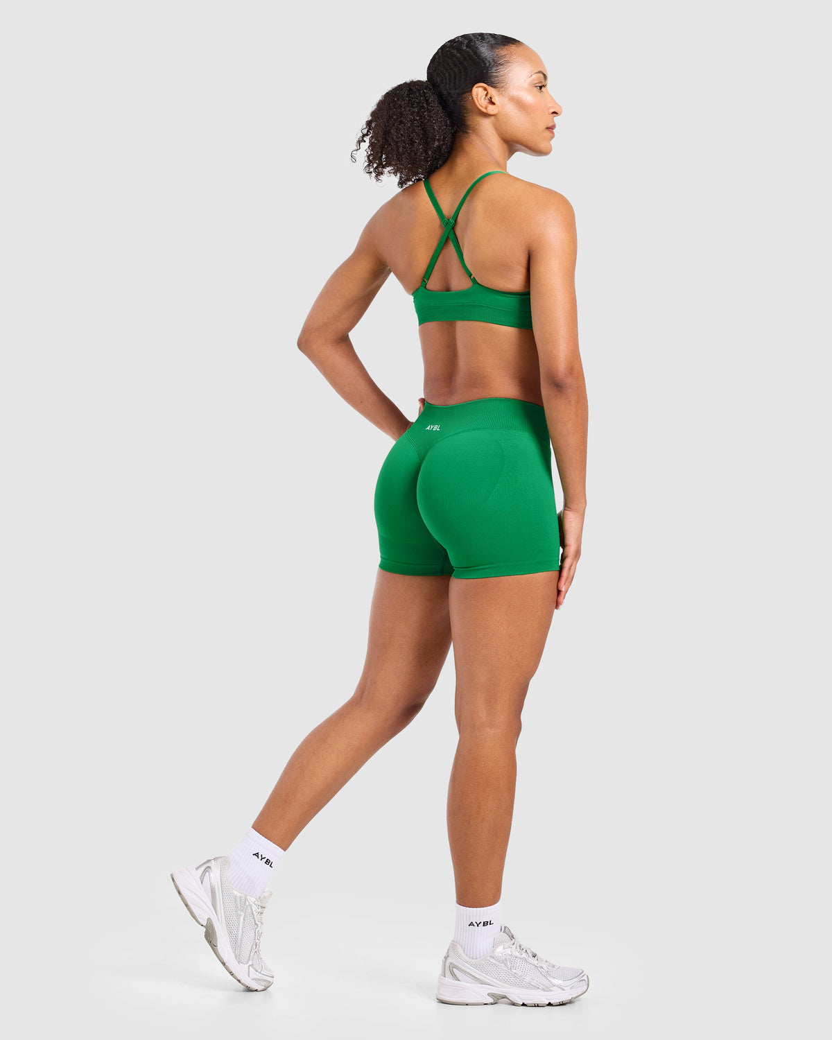 Enhance Seamless Sports Bra - Racing Groen