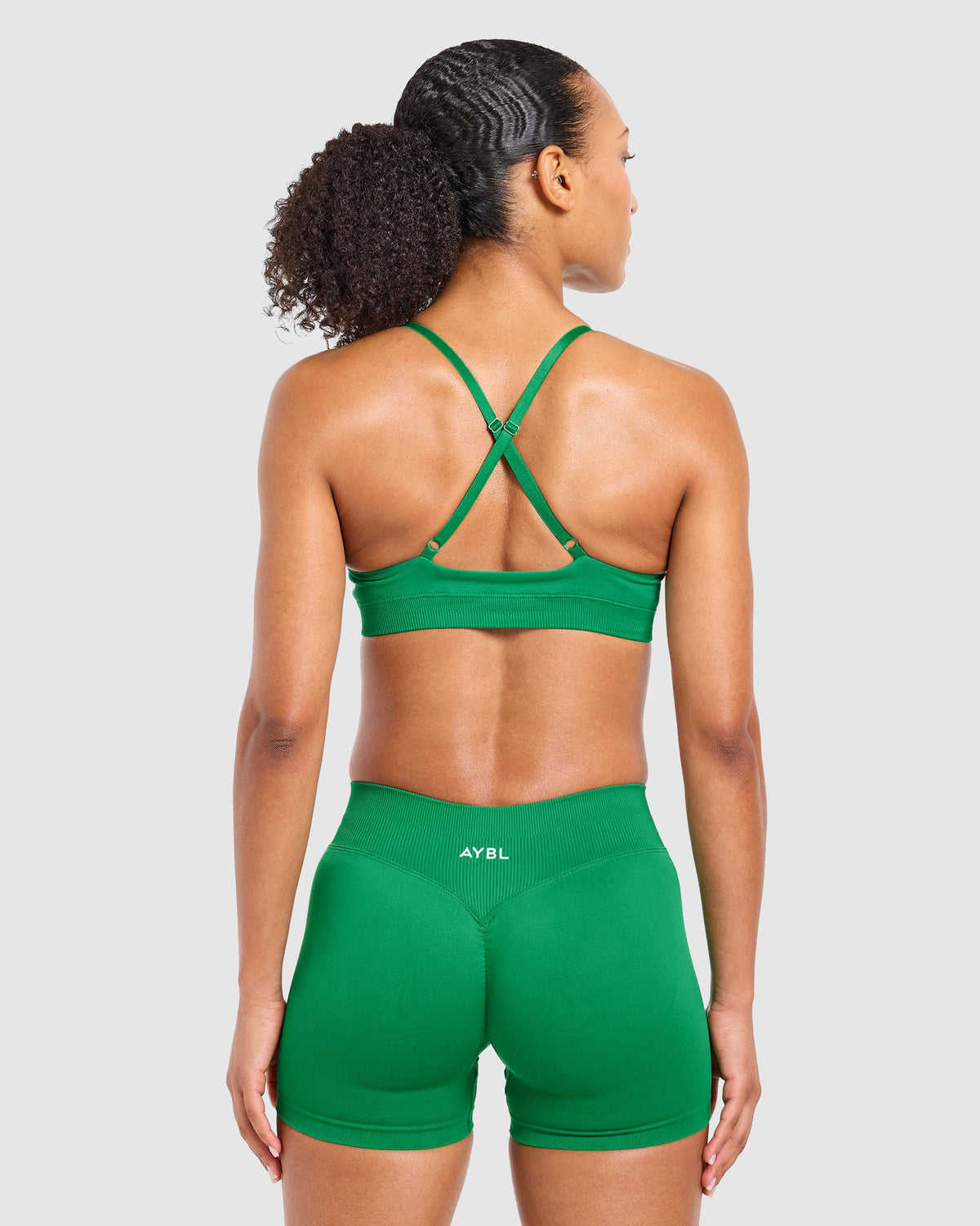Enhance Seamless Sports Bra - Racing Groen
