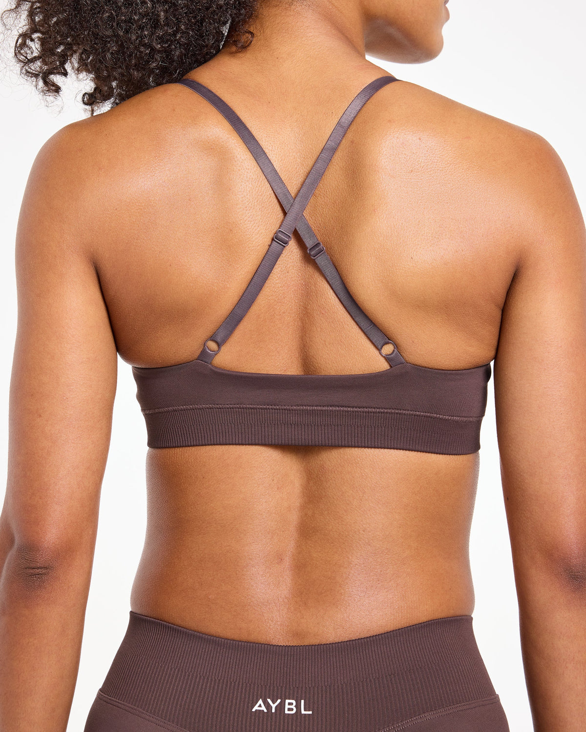 Enhance Seamless Sports Bra - Cocoa Bruin