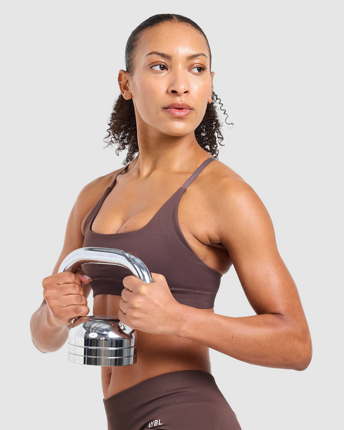 Enhance Seamless Sports Bra - Cocoa Bruin
