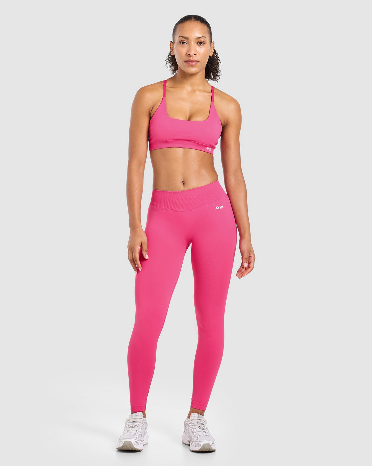 Enhance Seamless Leggings - Raspberry Roze