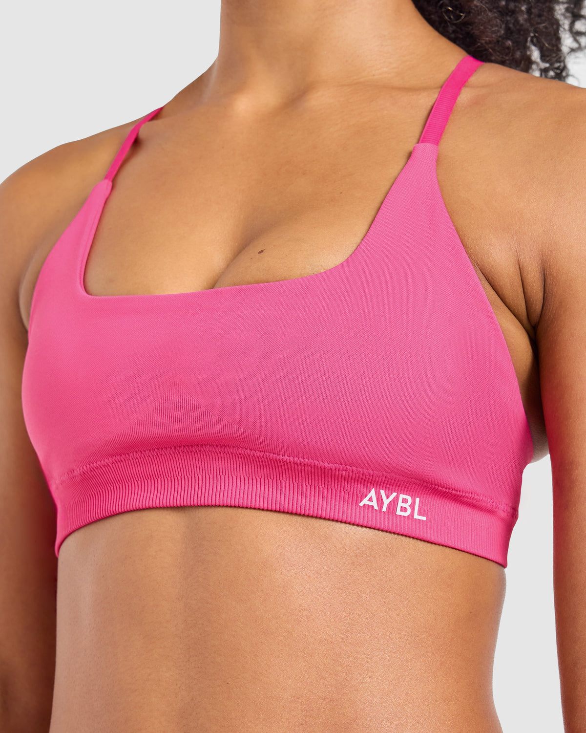 Enhance Seamless Sports Bra - Raspberry Roze