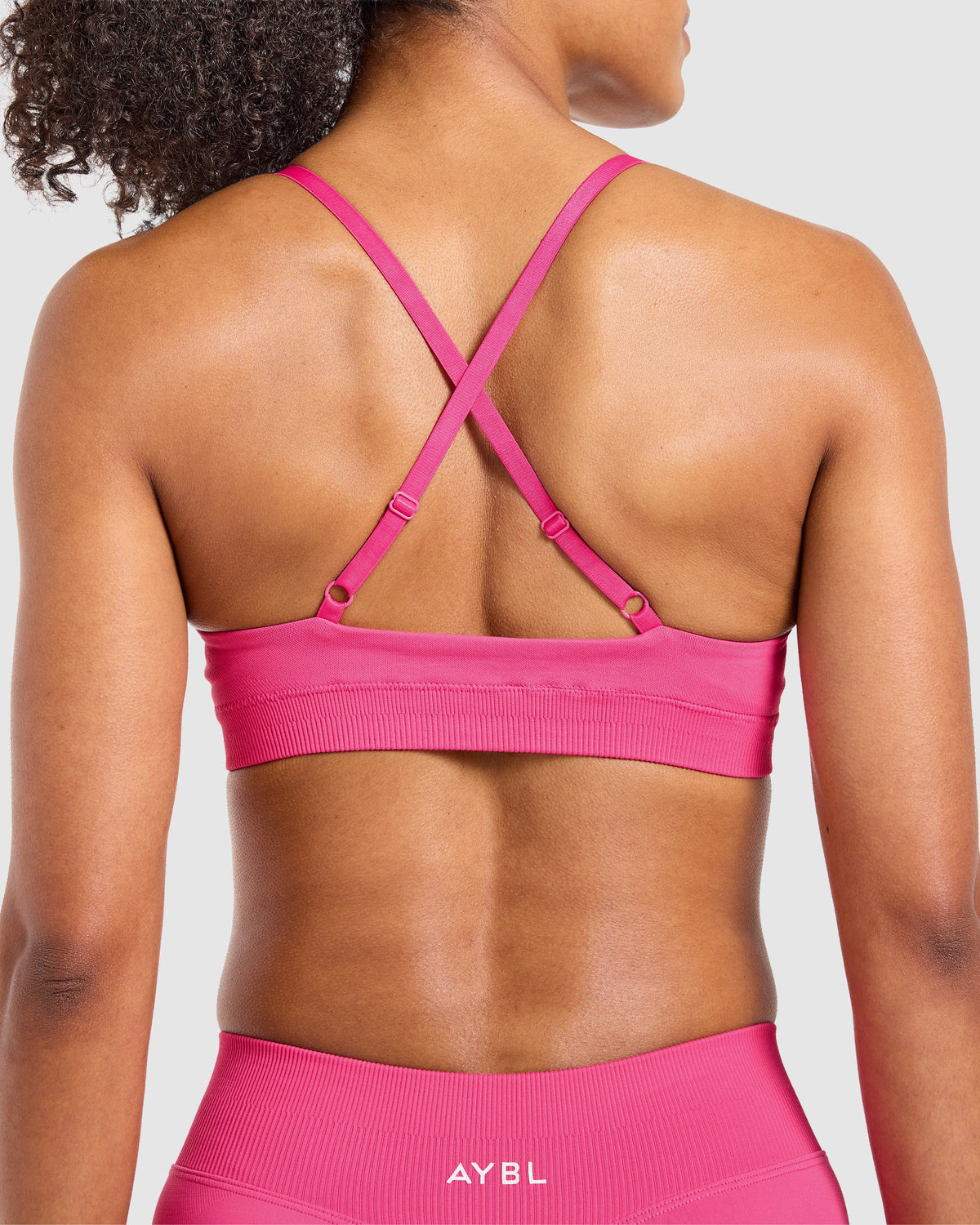 Enhance Seamless Sports Bra - Raspberry Roze