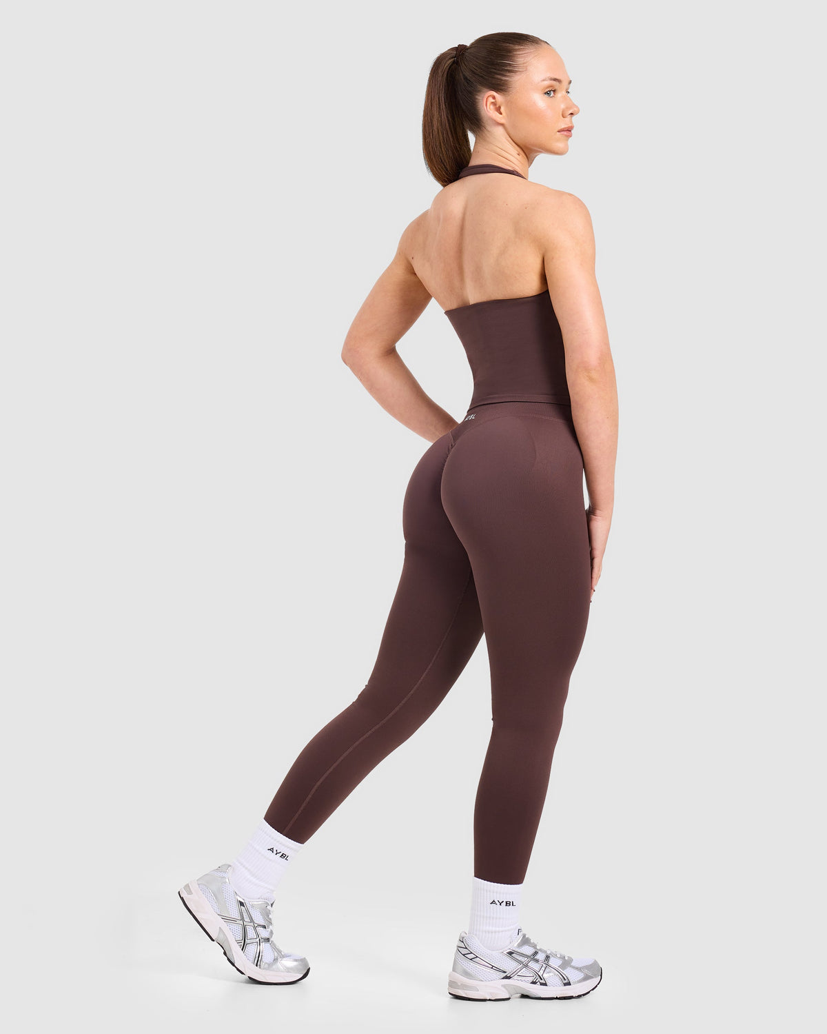 Enhance Seamless Leggings - Cocoa Bruin