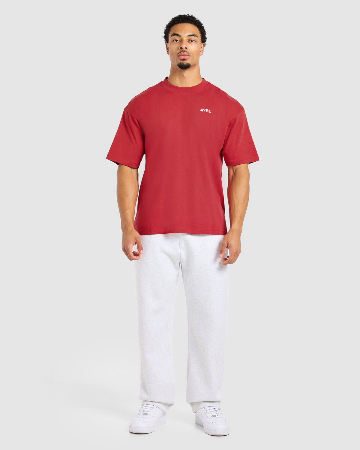 Essential Oversized T Shirt - Rood