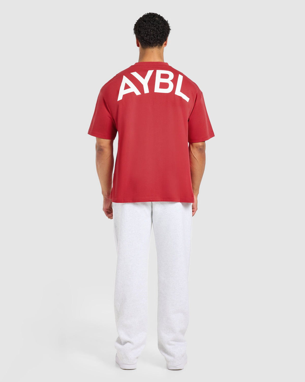 Essential Oversized T Shirt - Rood