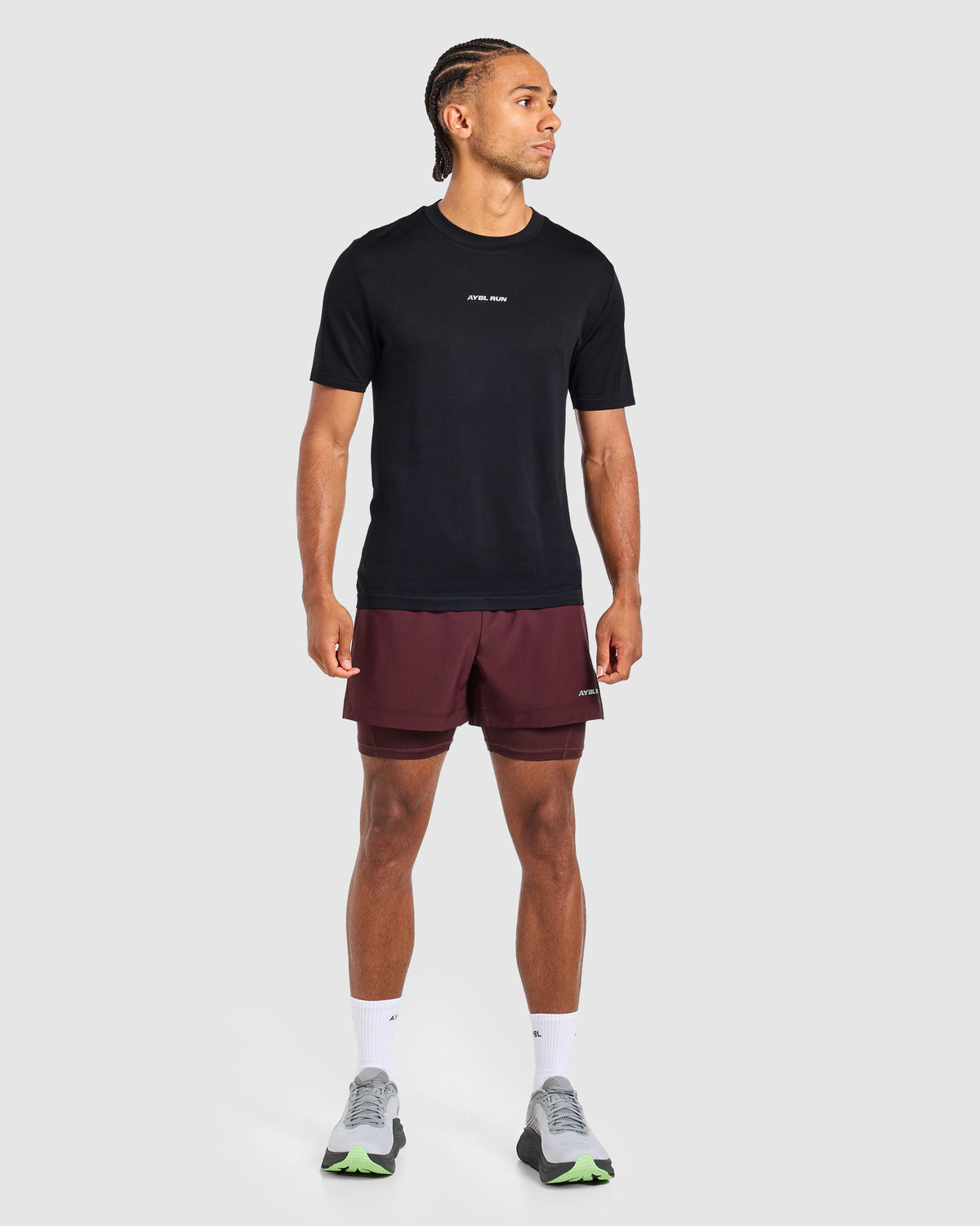Run Seamless T Shirt - Zwart