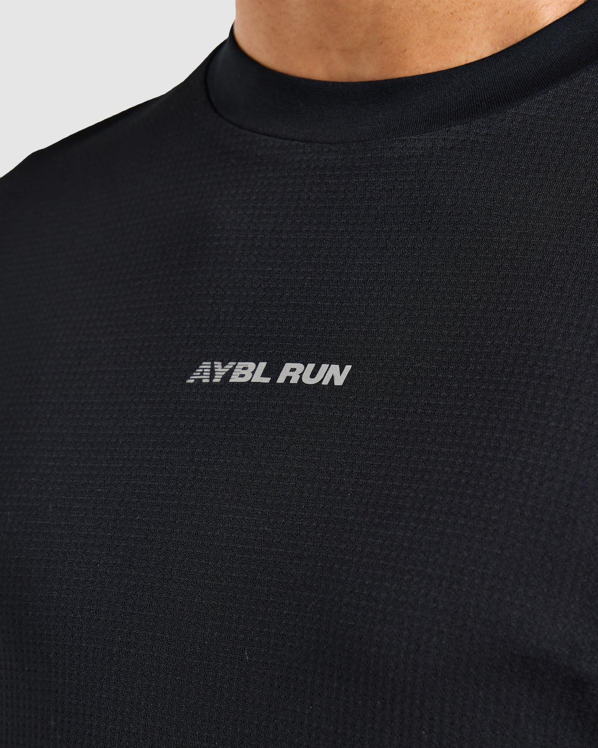 Run Seamless T Shirt - Zwart