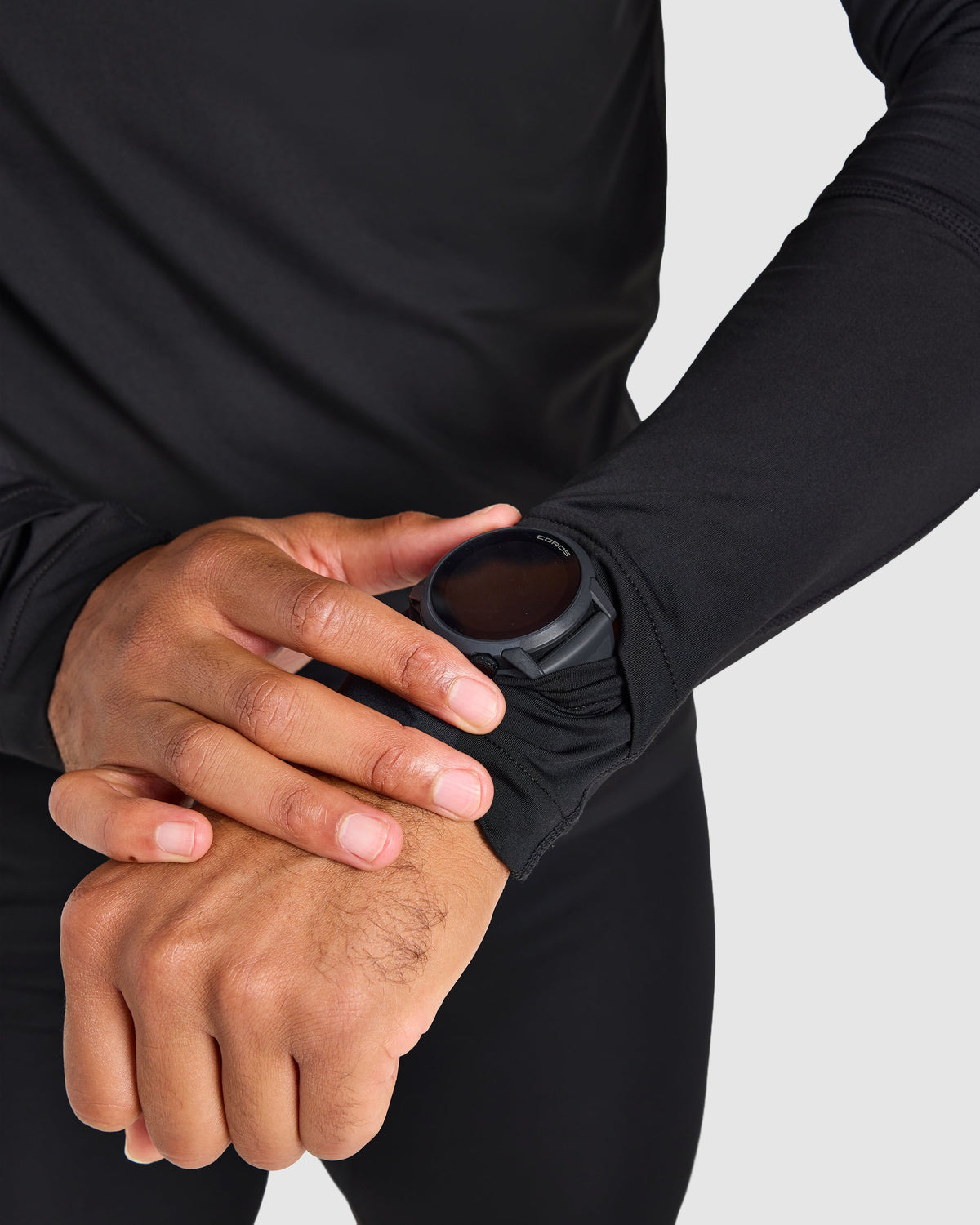 Run 1/4 Zip Pullover - Zwart