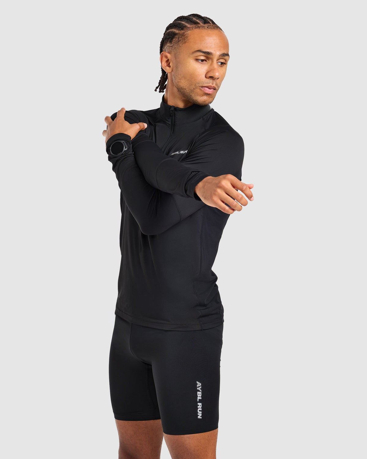 Run Tight Shorts - Zwart