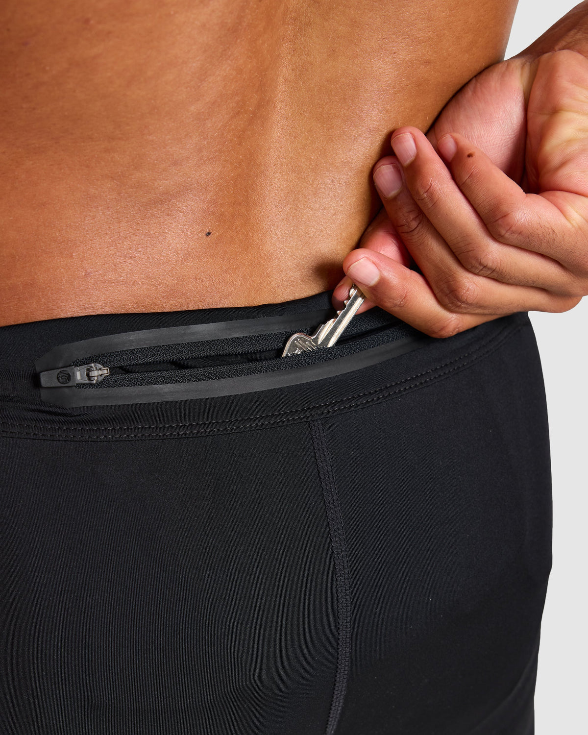 Run Tight Shorts - Zwart