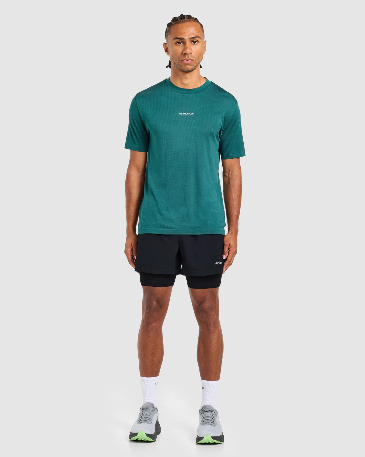 Run 2 in 1 Shorts - Zwart