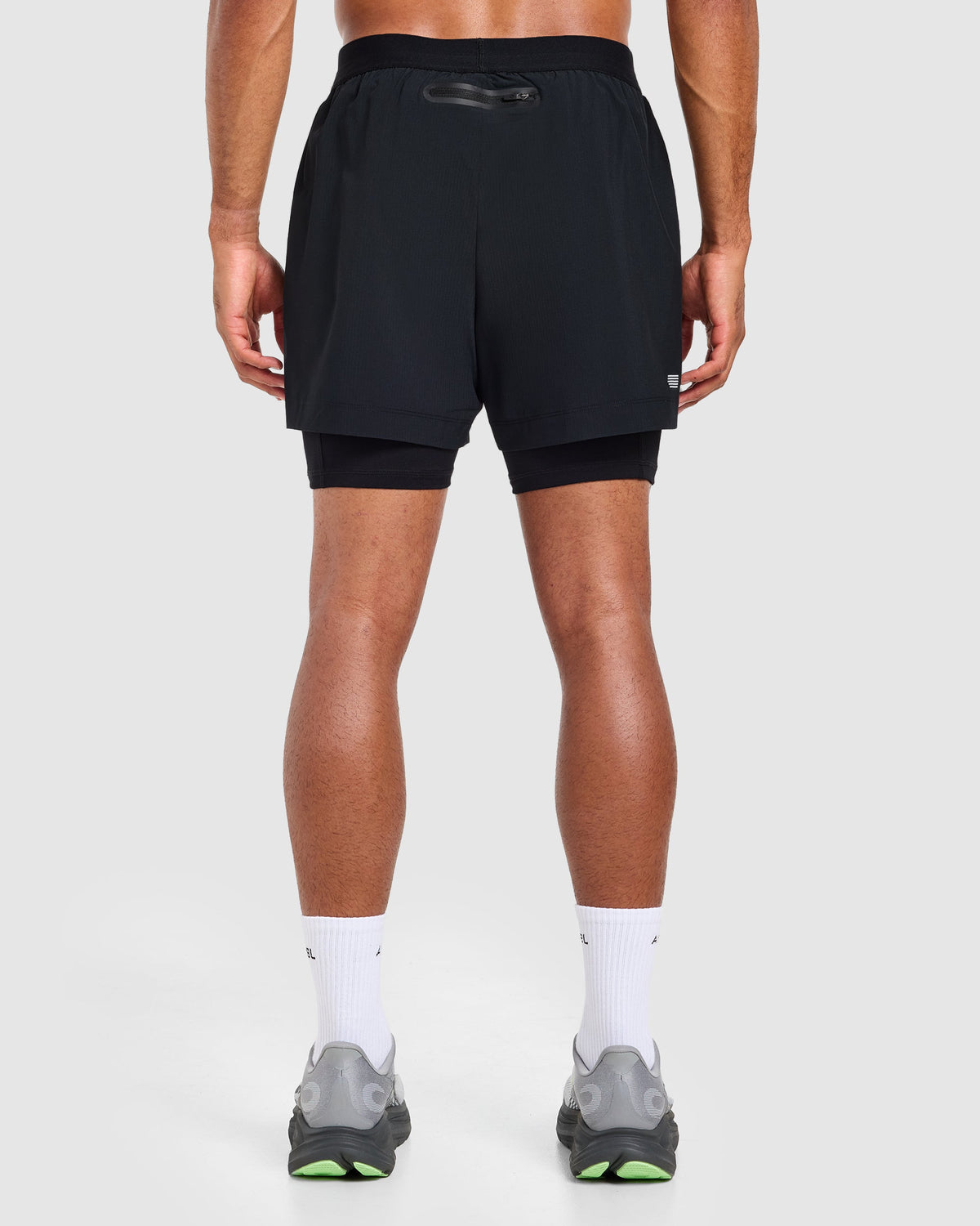Run 2 in 1 Shorts - Zwart