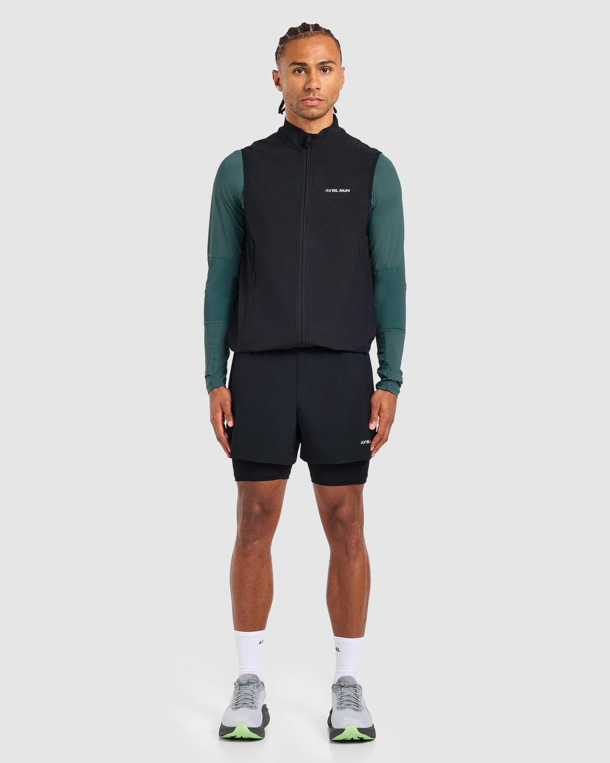 Run Gilet - Zwart