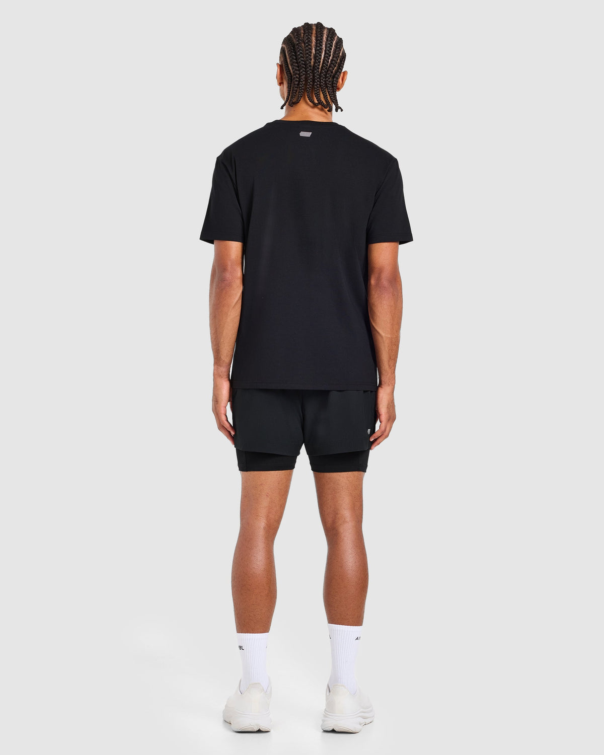 Run Graphic T Shirt - Zwart