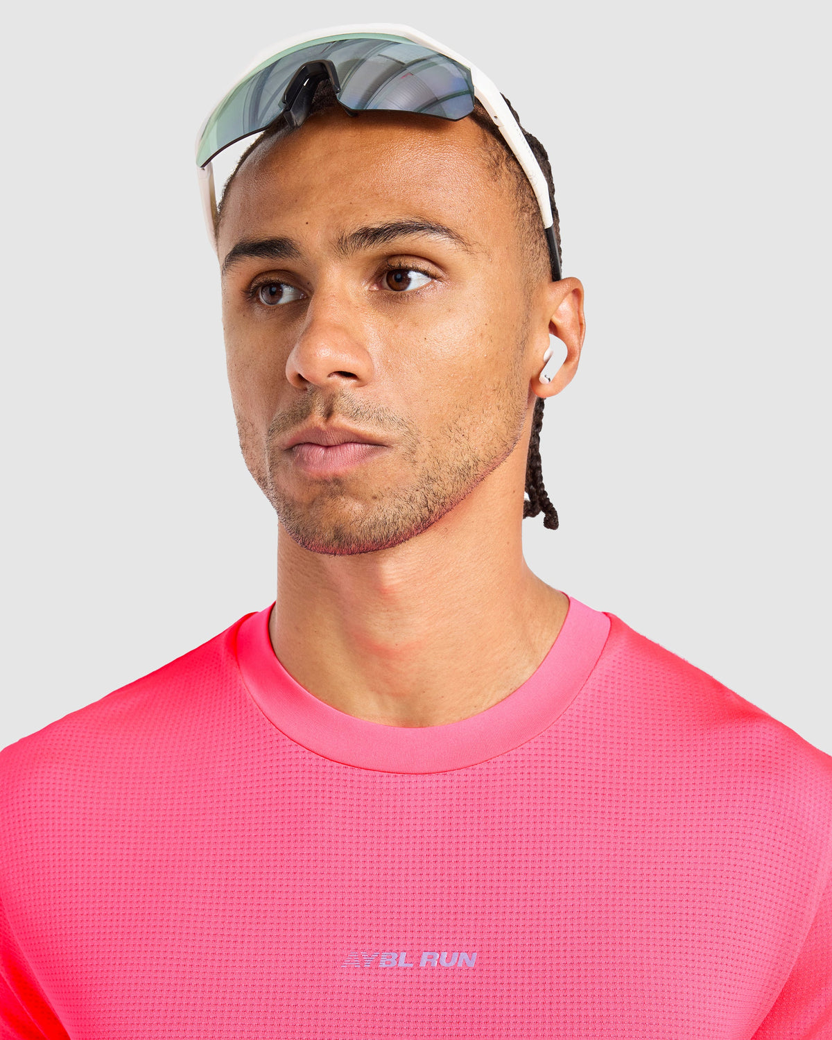 Run Seamless T Shirt - Neon Roze