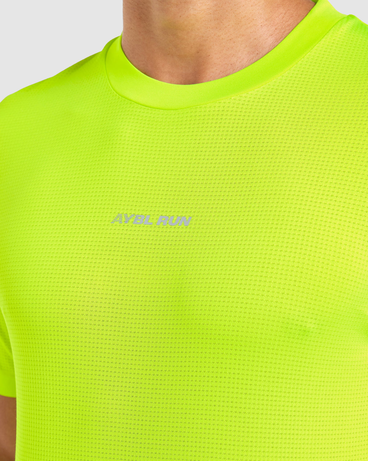 Run Seamless T Shirt - Neon Geel