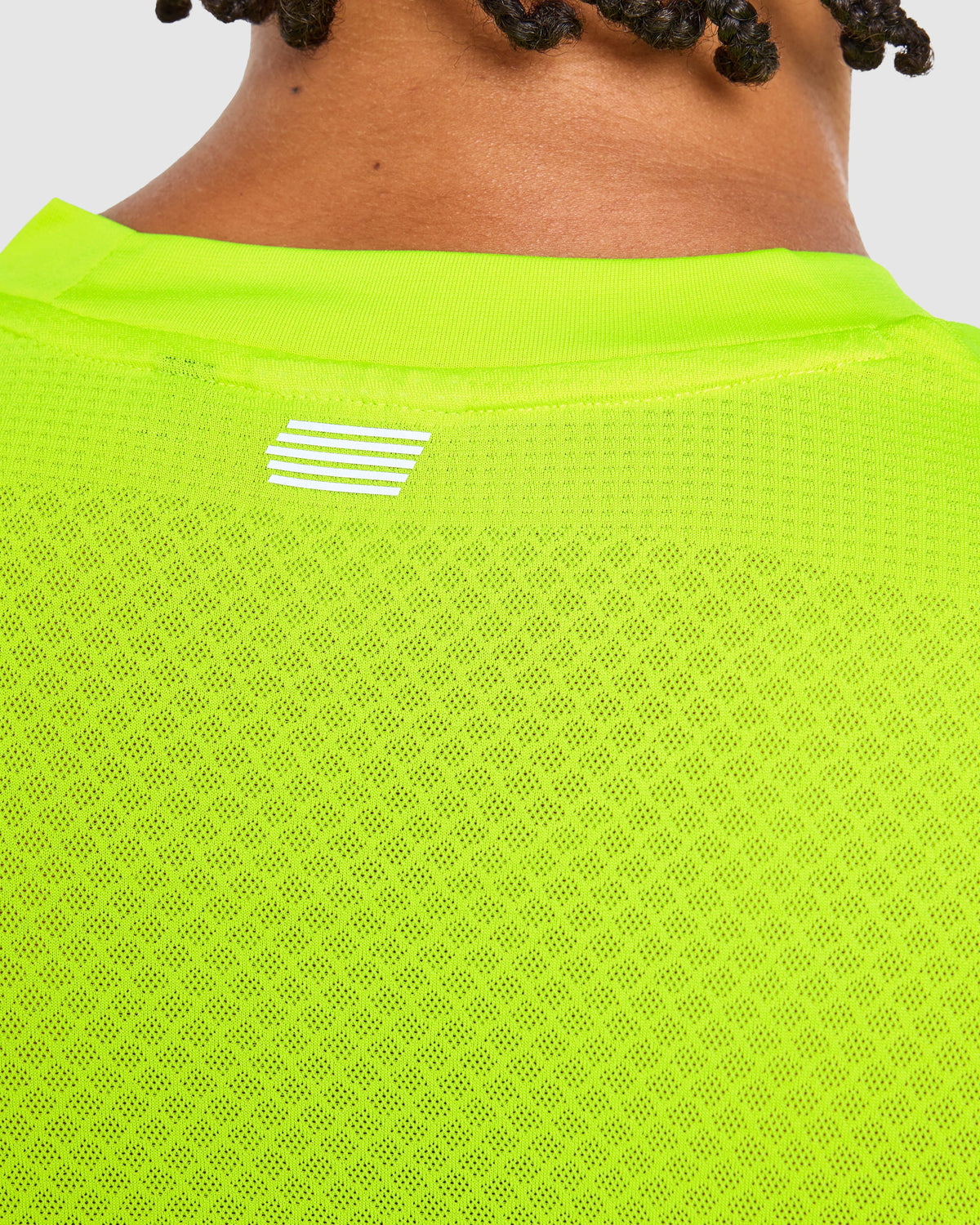 Run Seamless T Shirt - Neon Geel
