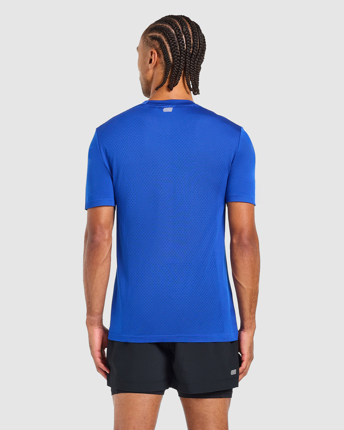 Run Seamless T Shirt - Neon Cobalt