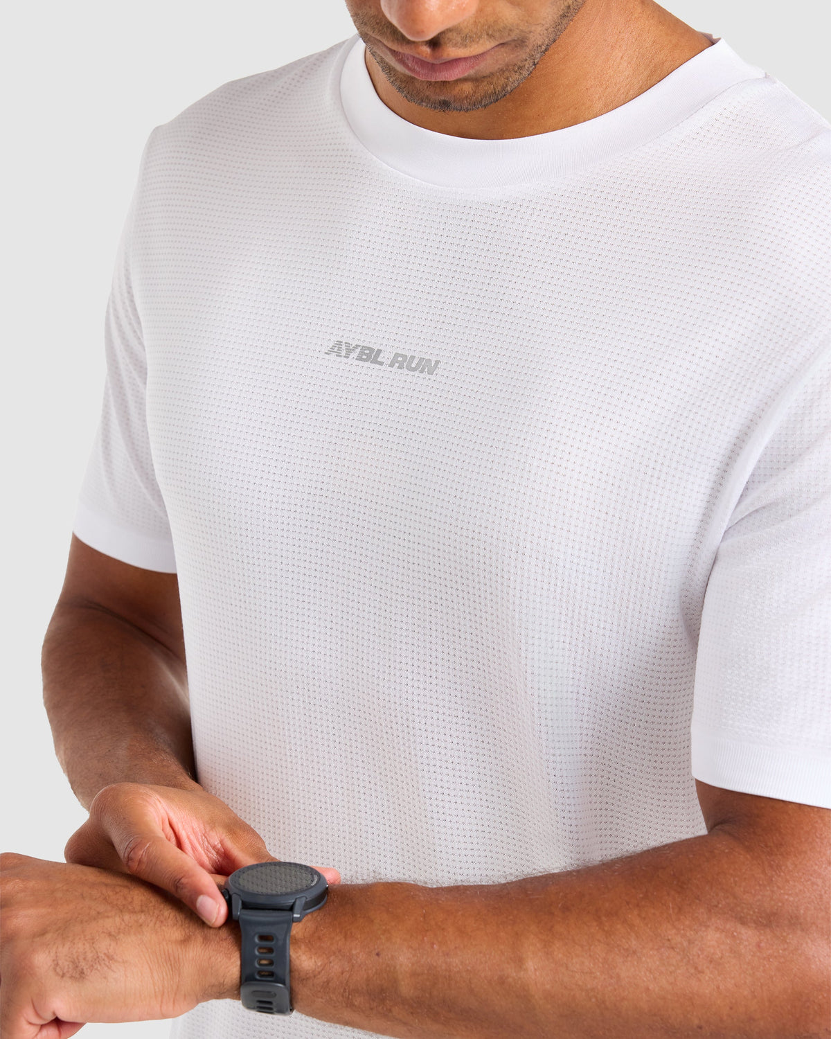 Run Seamless T Shirt - Wit