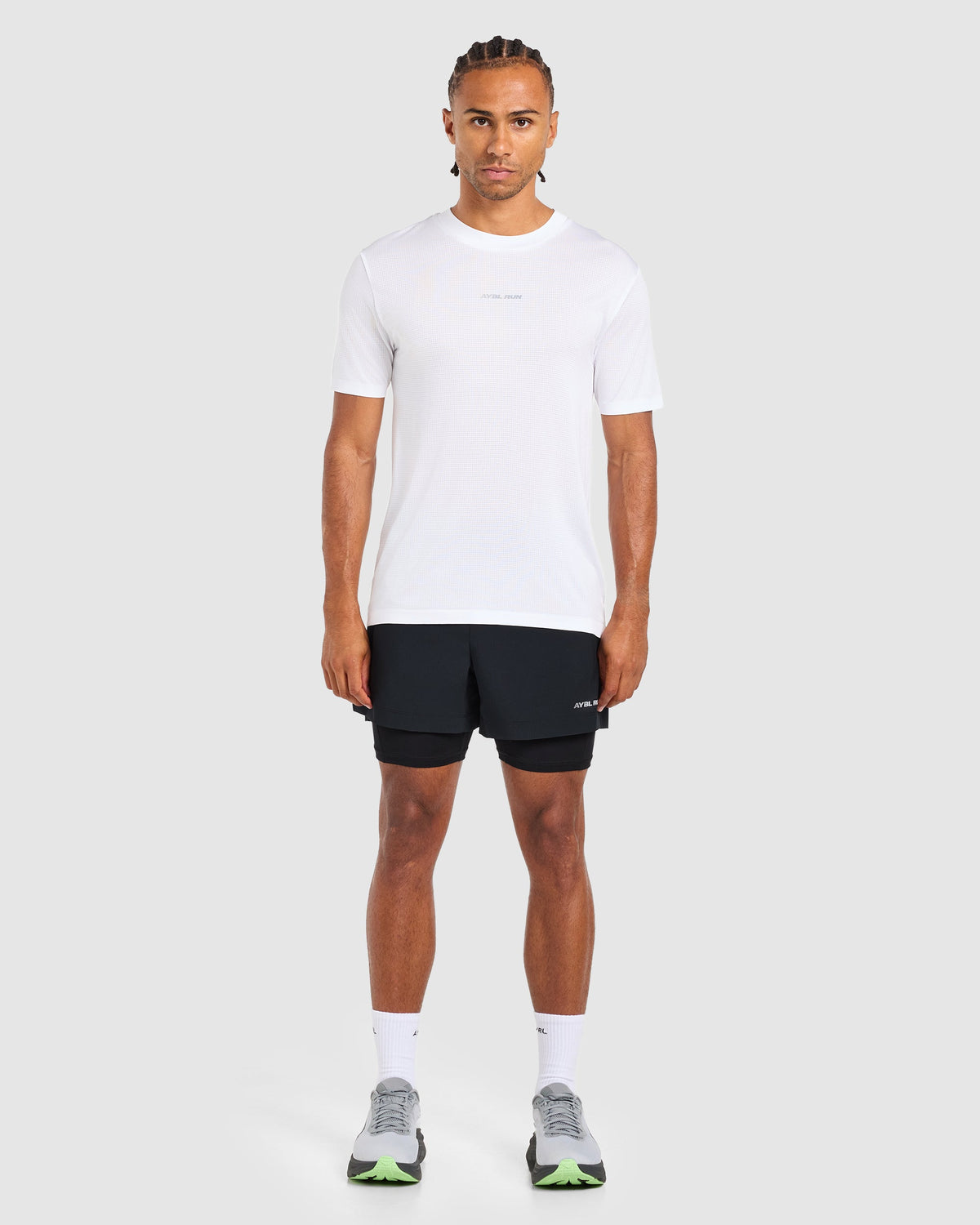 Run Seamless T Shirt - Wit