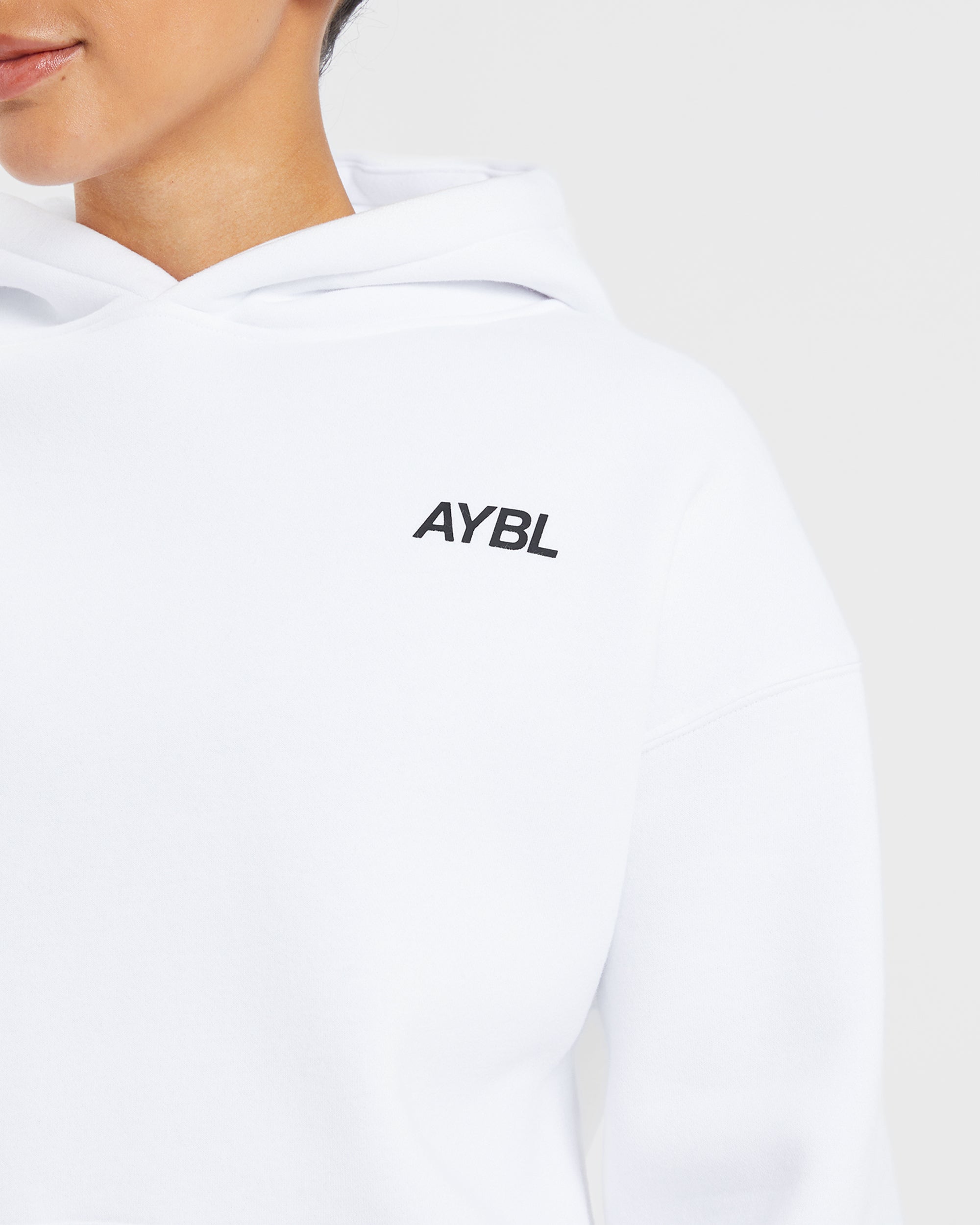 AYBL Sports Club Oversized Hoodie - Wit