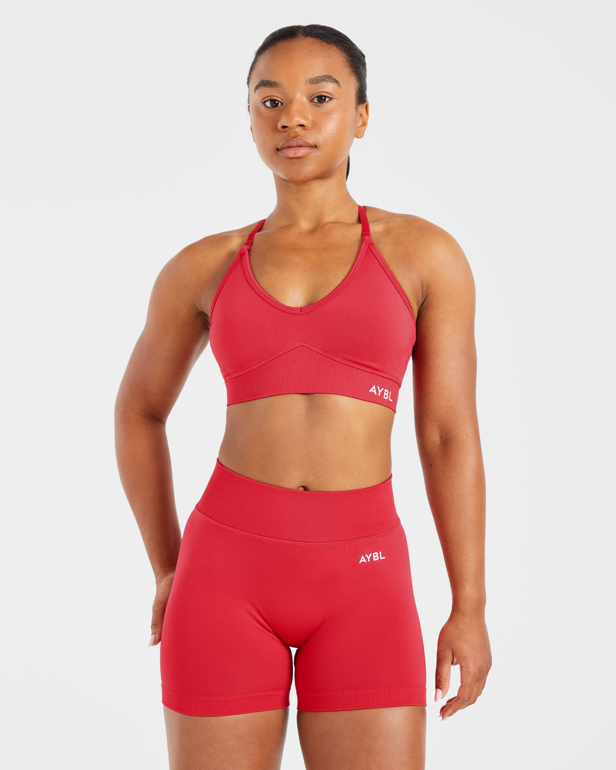 Adapt Seamless Sports Bra - Salsa Rood