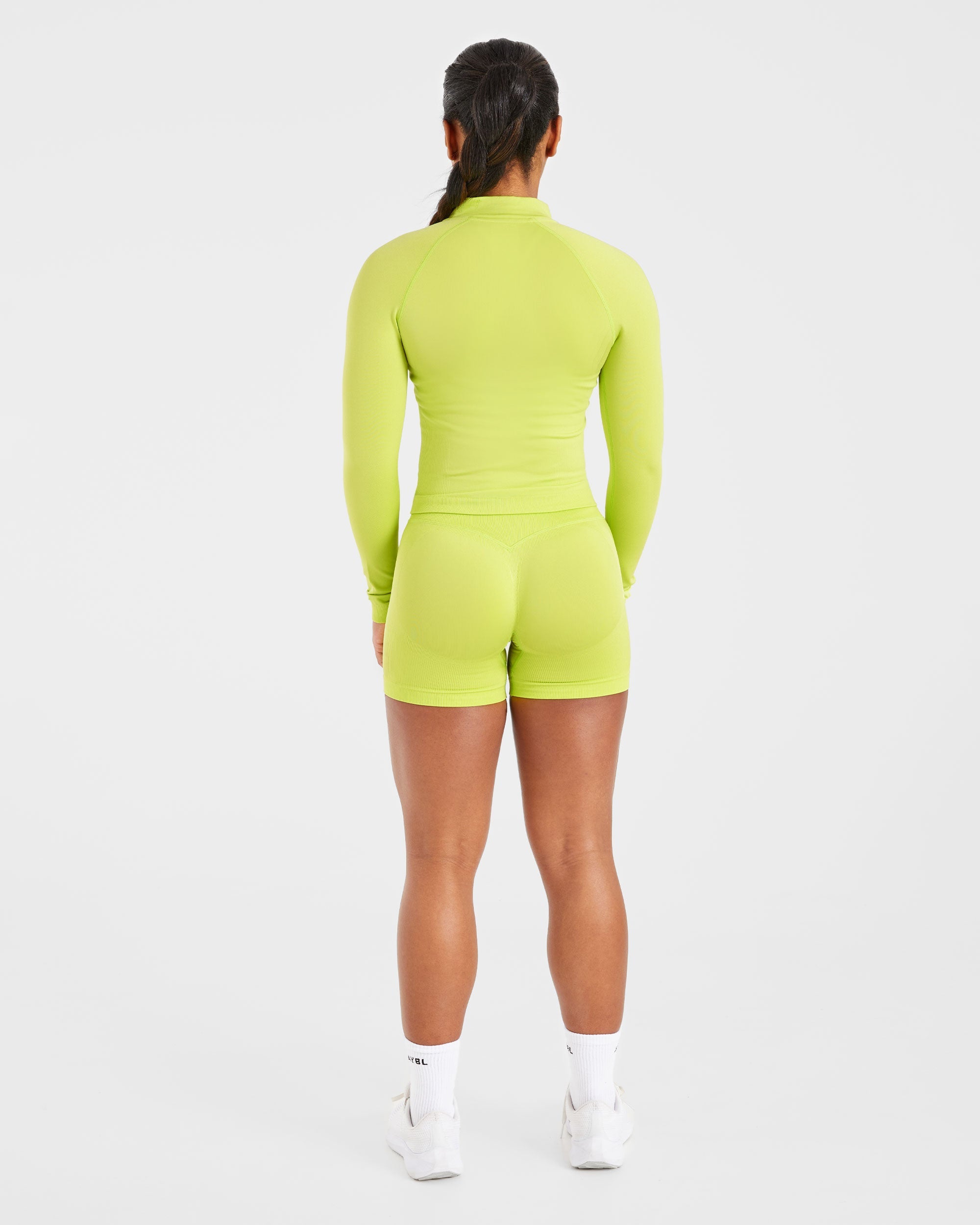Adapt Seamless Jacket - Lime Groen