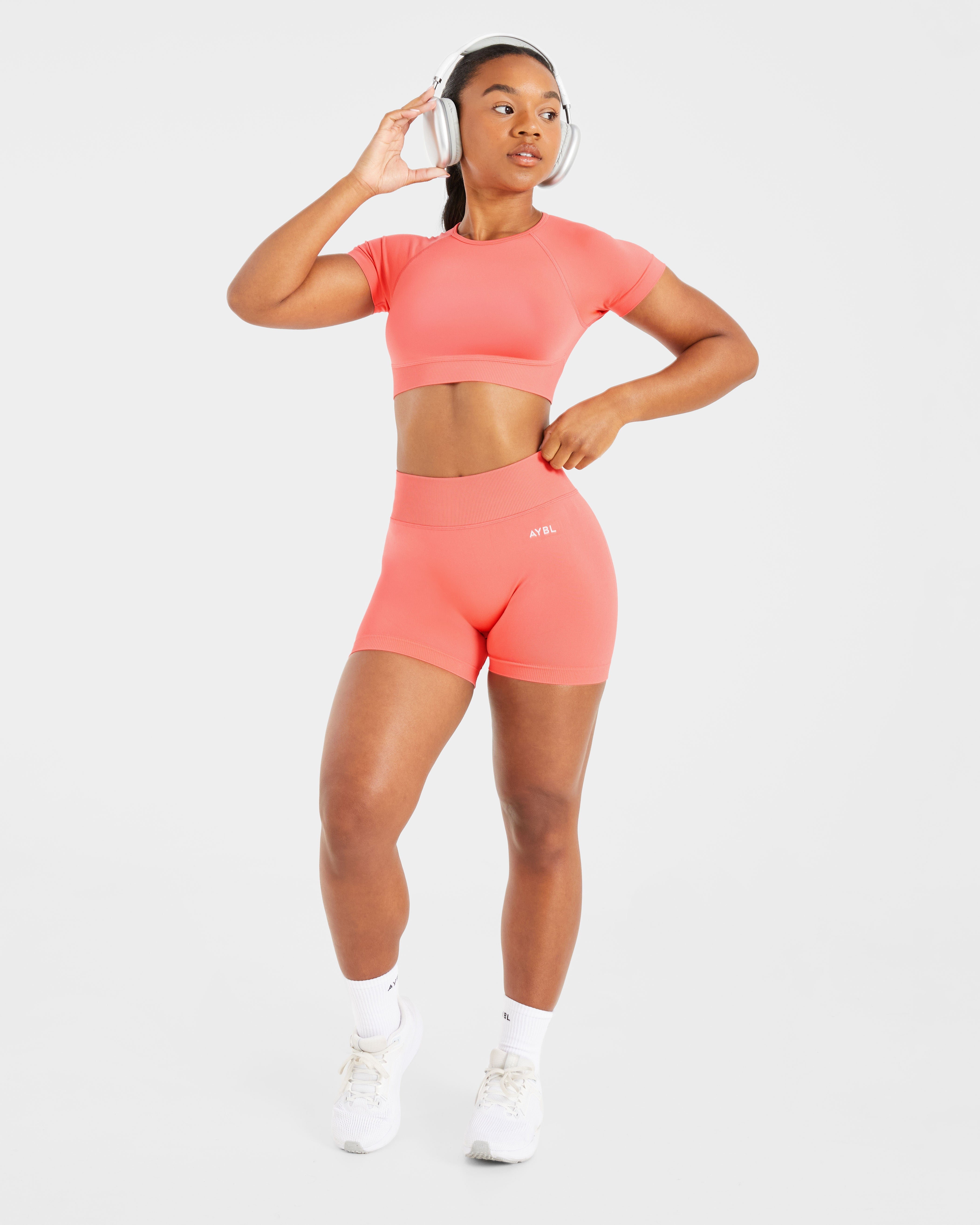 Adapt Seamless Shorts - Summer Perzik