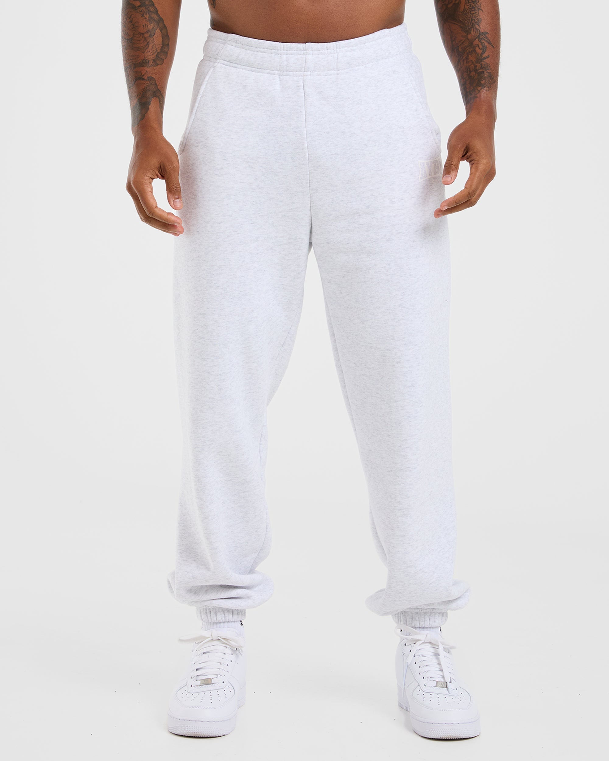 Academy Oversized Joggers - Grijs Marl