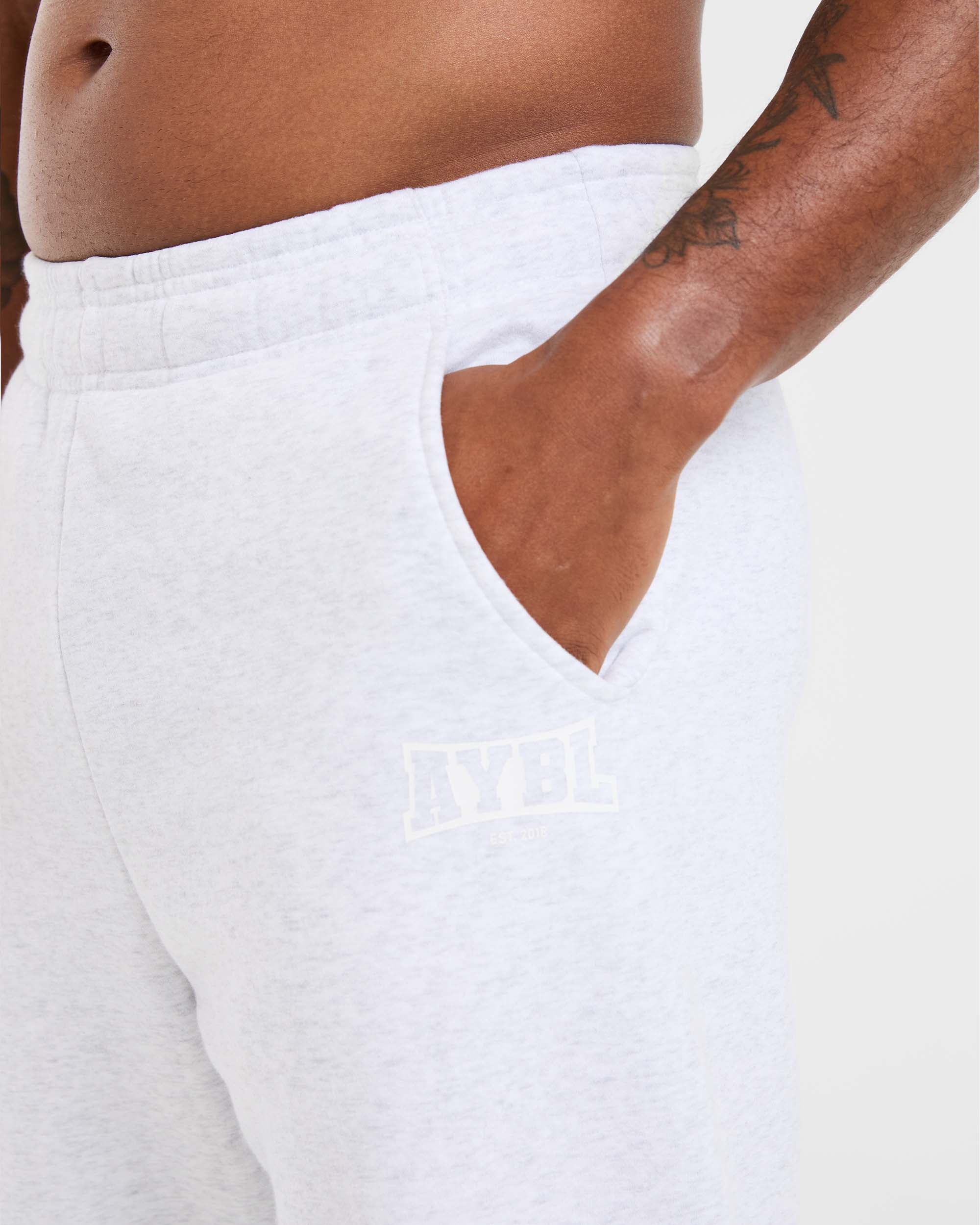 Academy Oversized Joggers - Grijs Marl