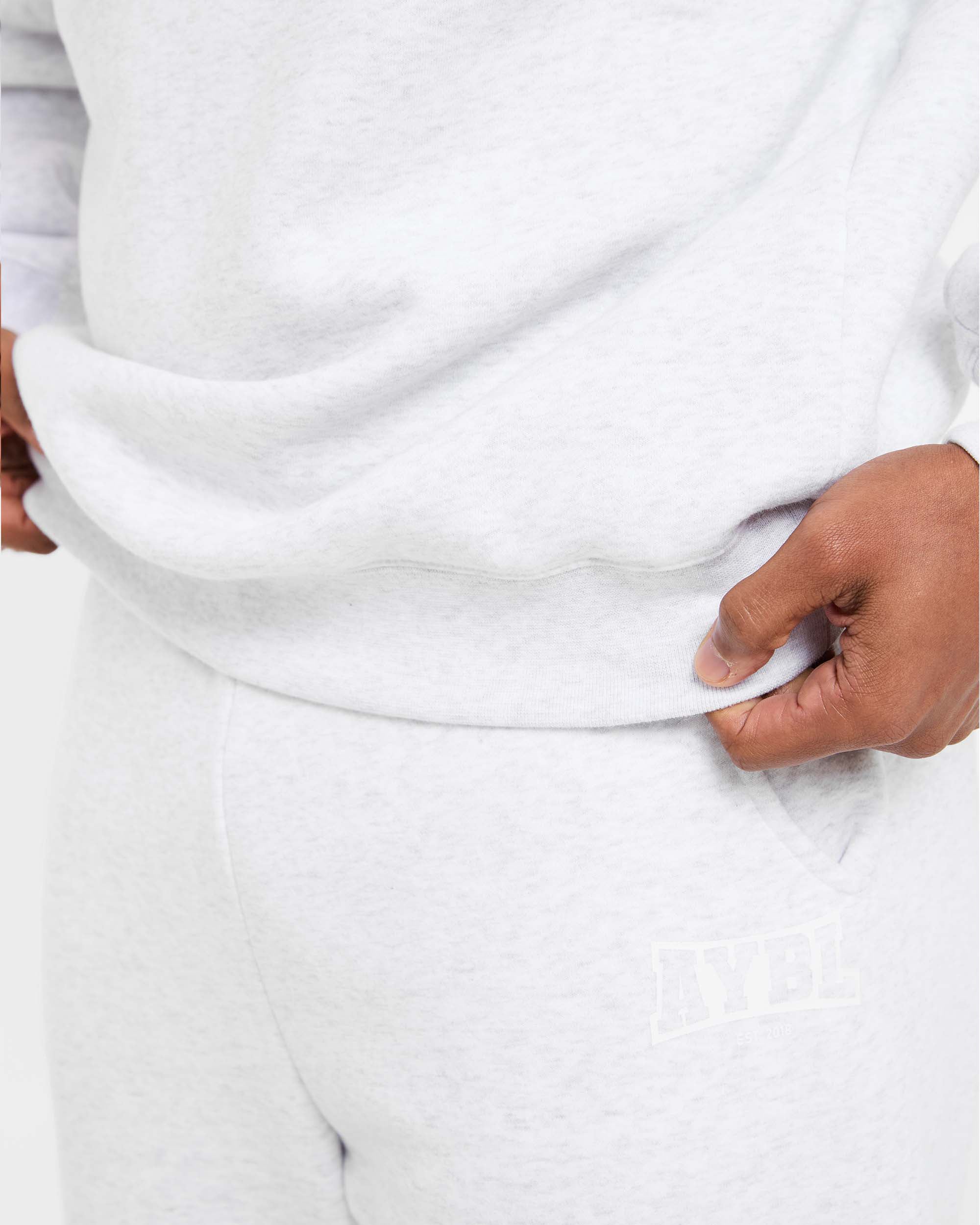 Academy Oversized Sweater - Grijs Marl