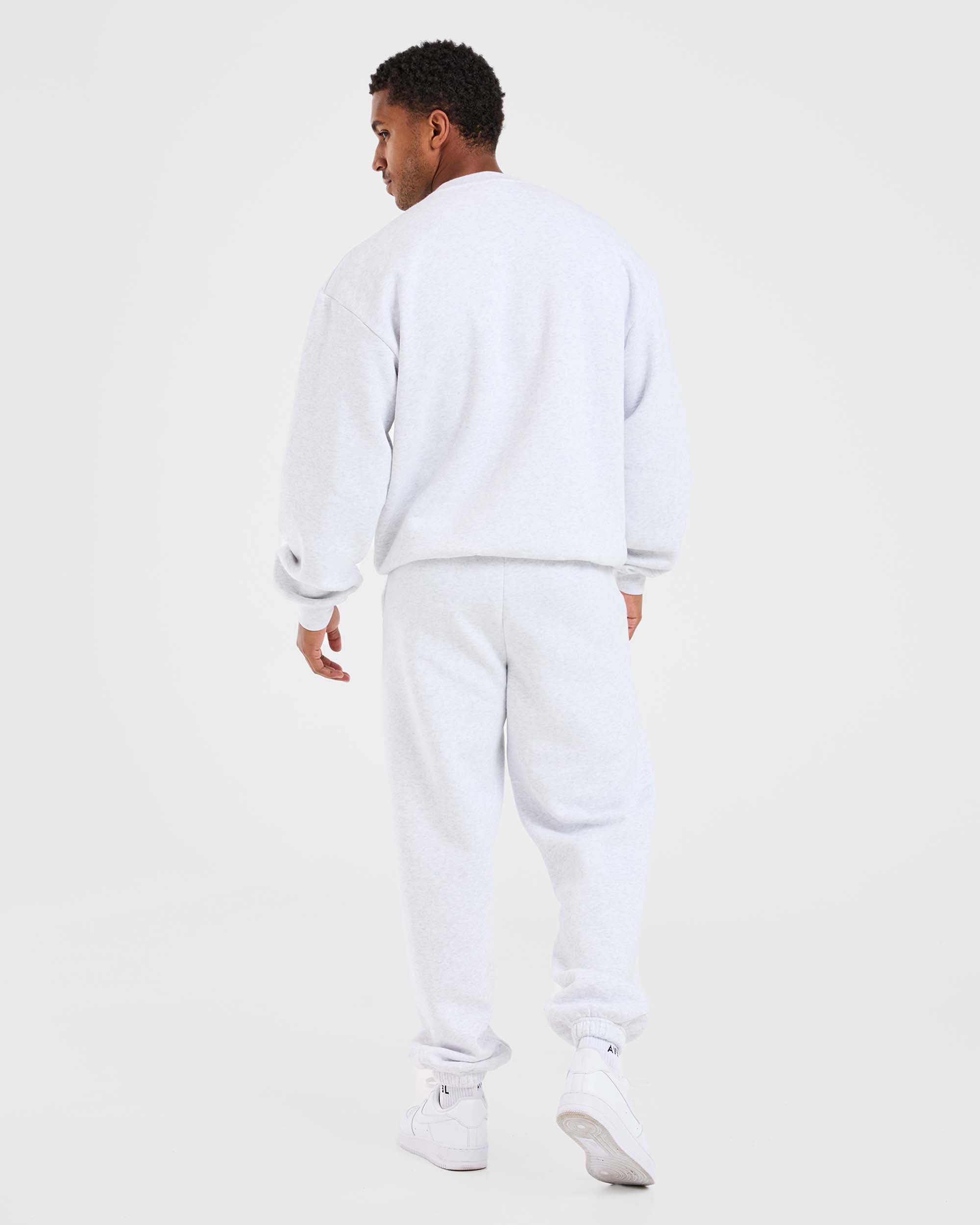 Academy Oversized Sweater - Grijs Marl