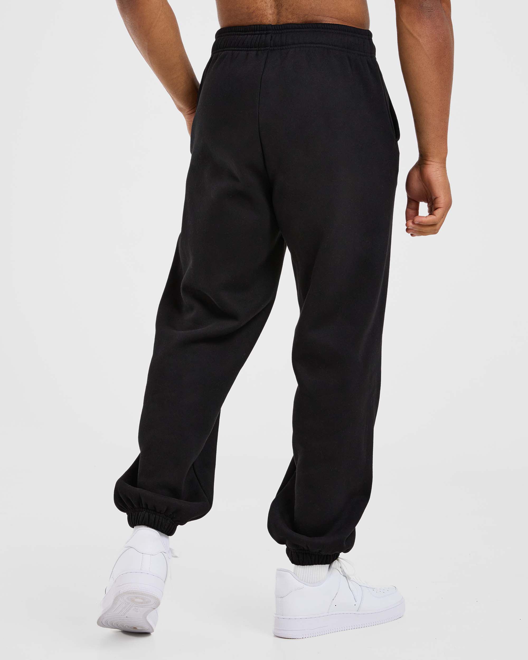 Academy Oversized Joggers - Zwart