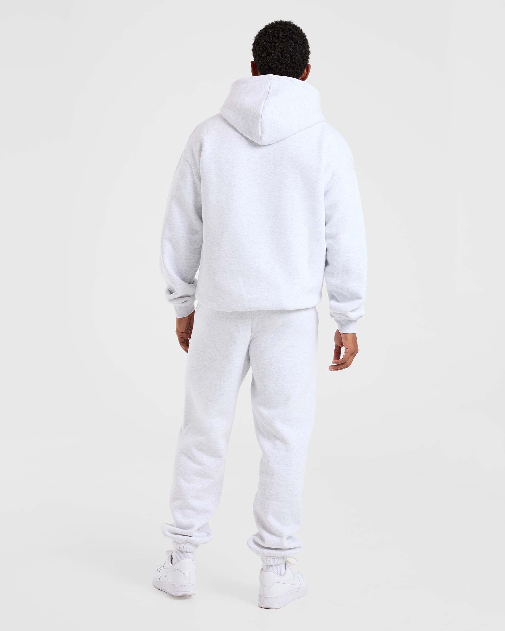 Academy Oversized Hoodie - Grijs Marl