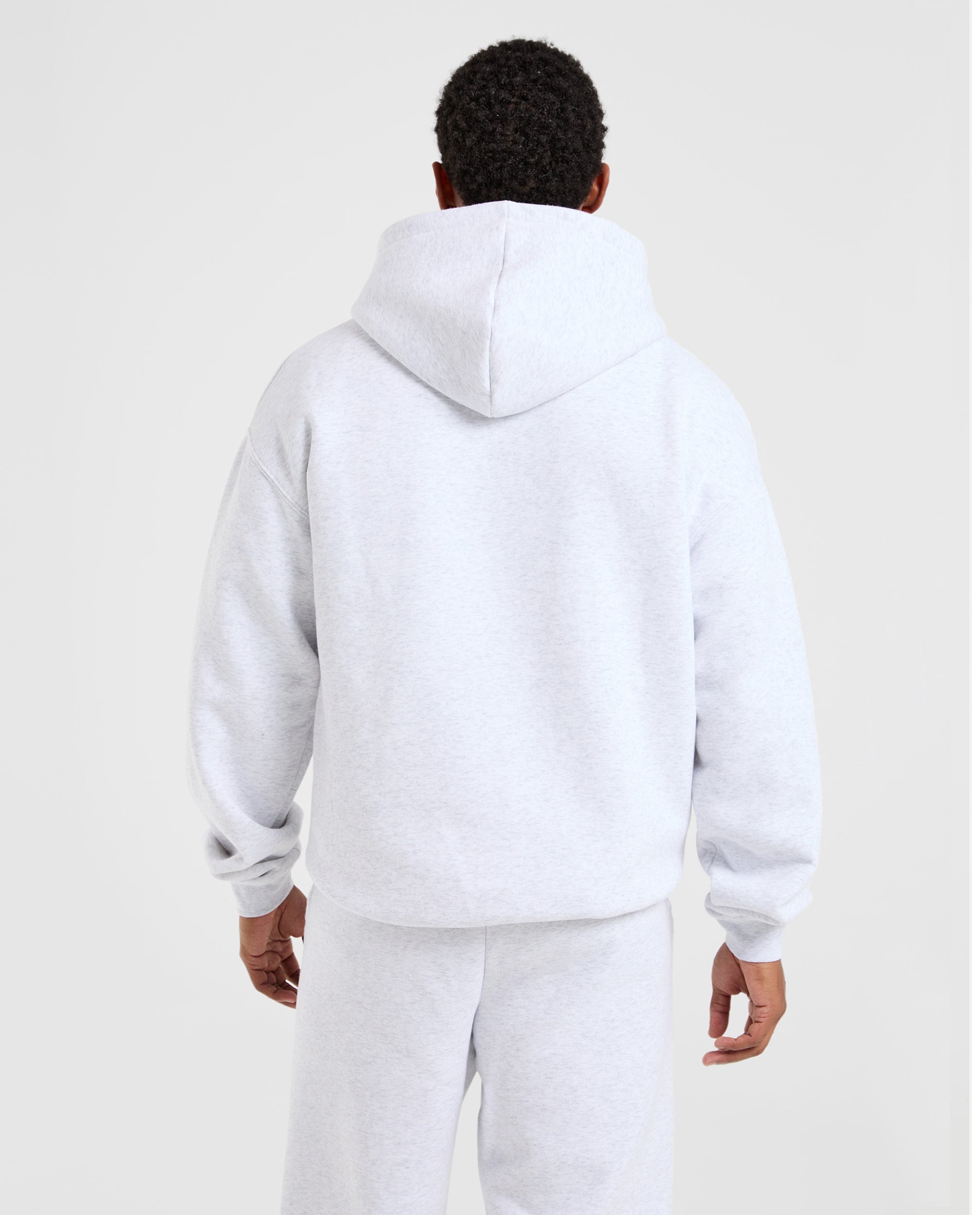 Academy Oversized Hoodie - Grijs Marl