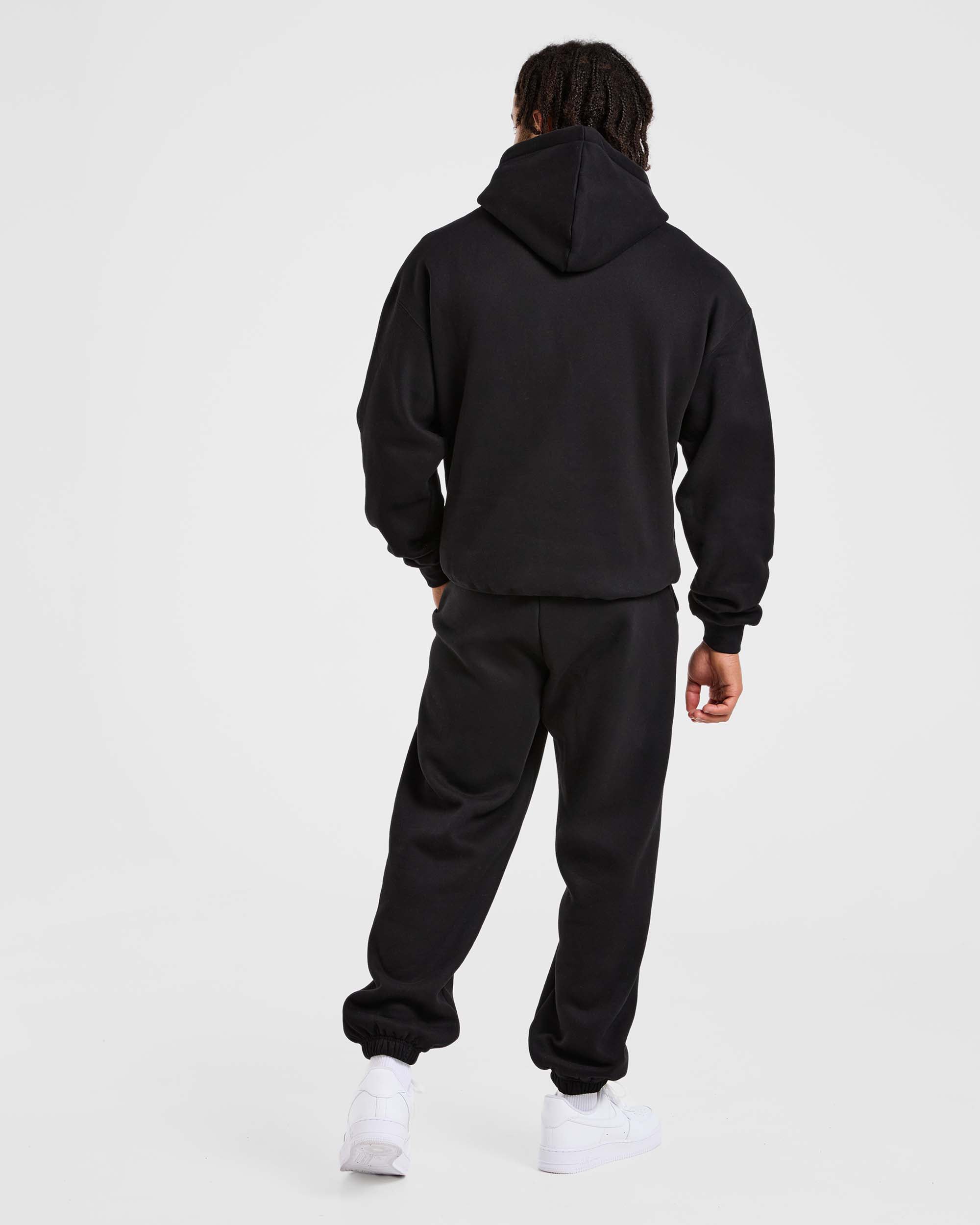 Academy Oversized Joggers - Zwart