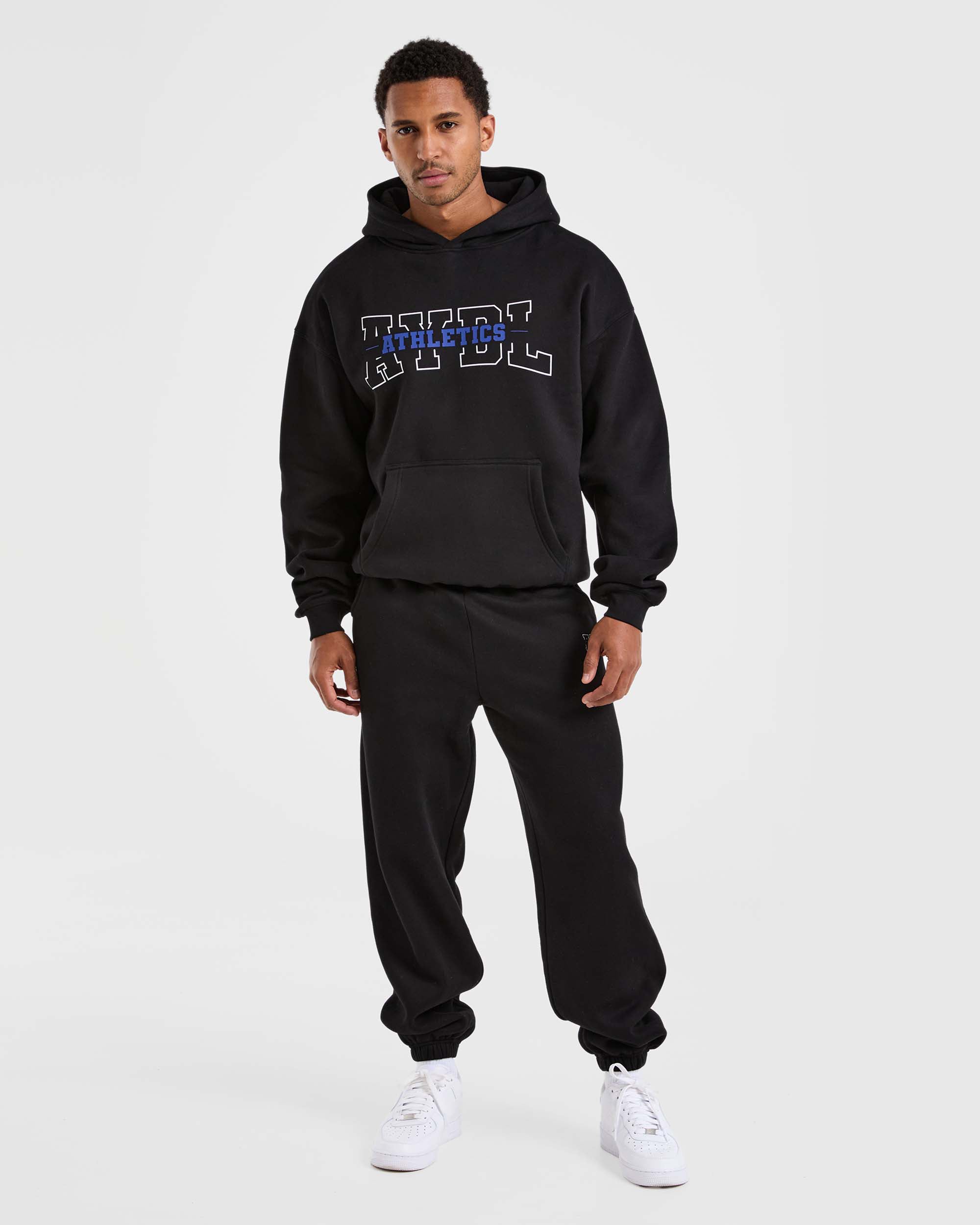 Athletics Oversized Joggers - Zwart