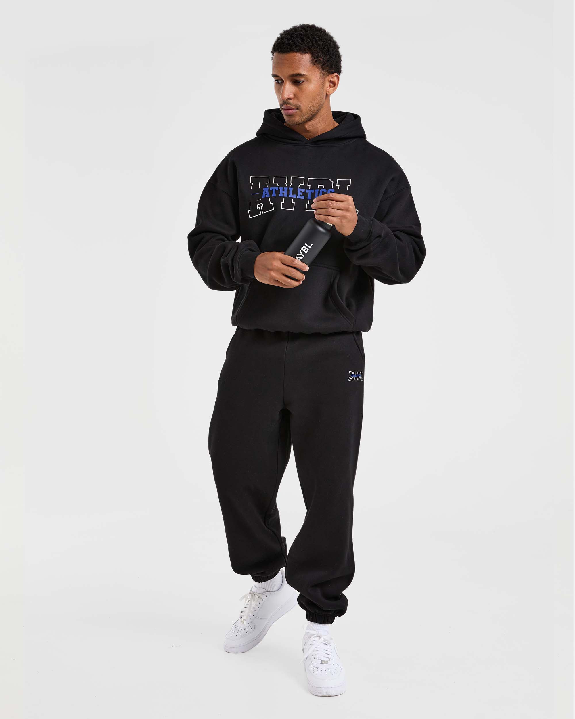 Athletics Oversized Joggers - Zwart