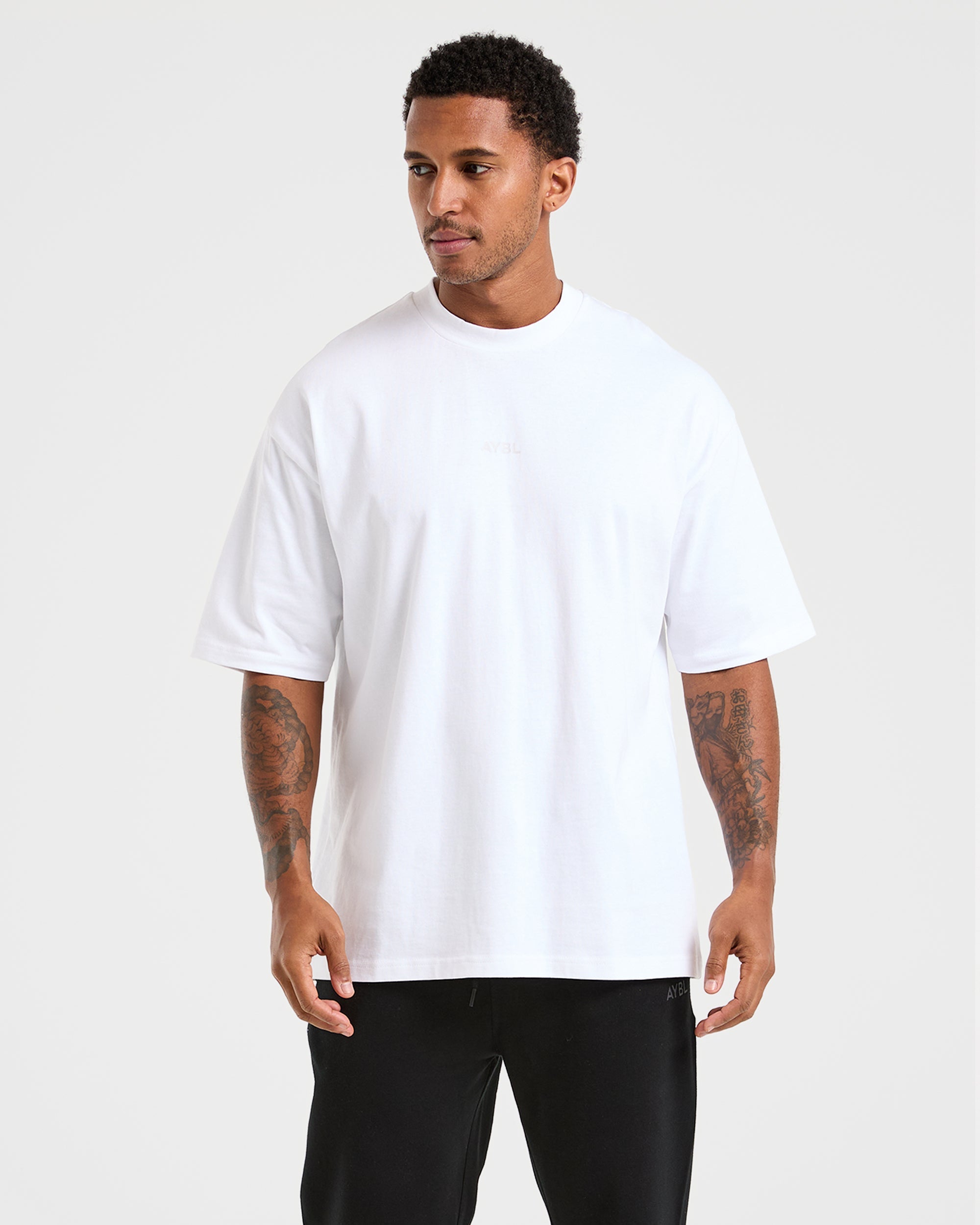 Craft Oversized T Shirt - Wit