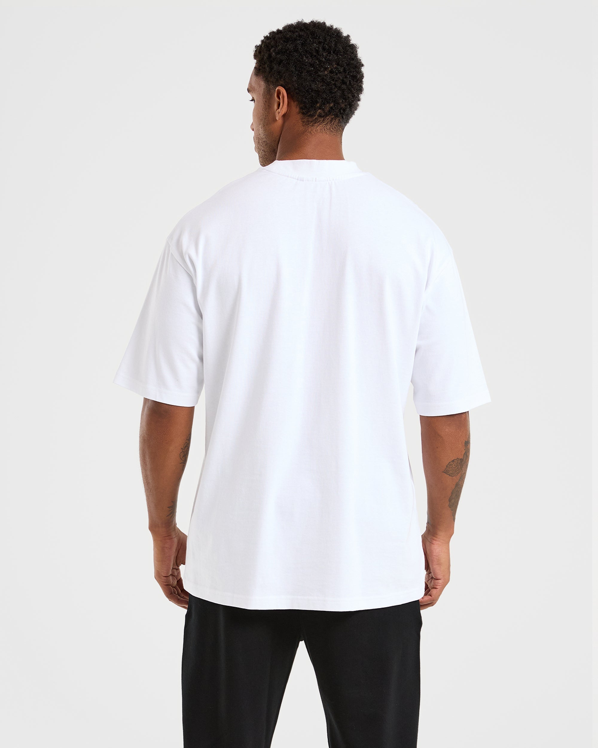 Craft Oversized T Shirt - Wit