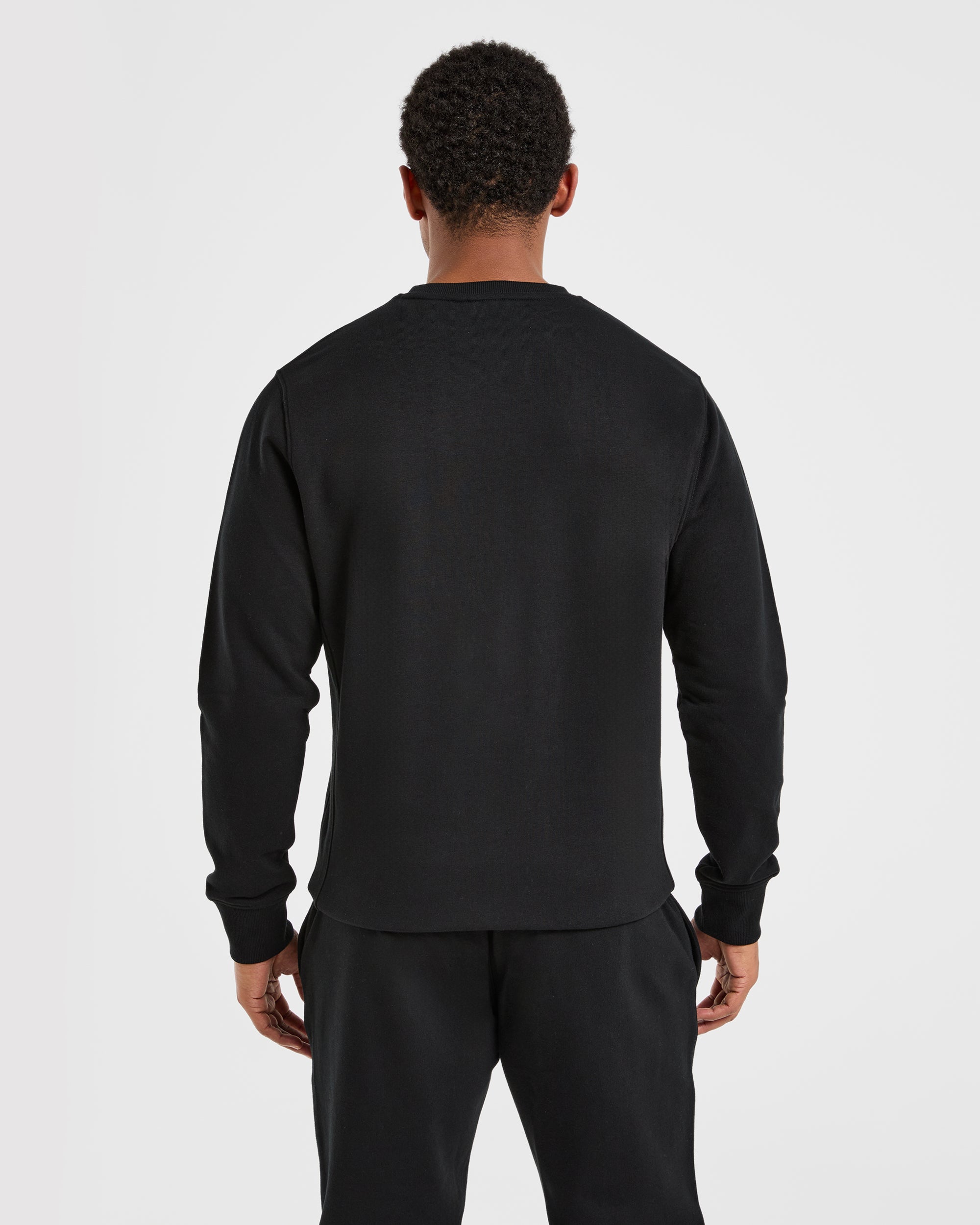 Essential Lightweight Sweater - Zwart