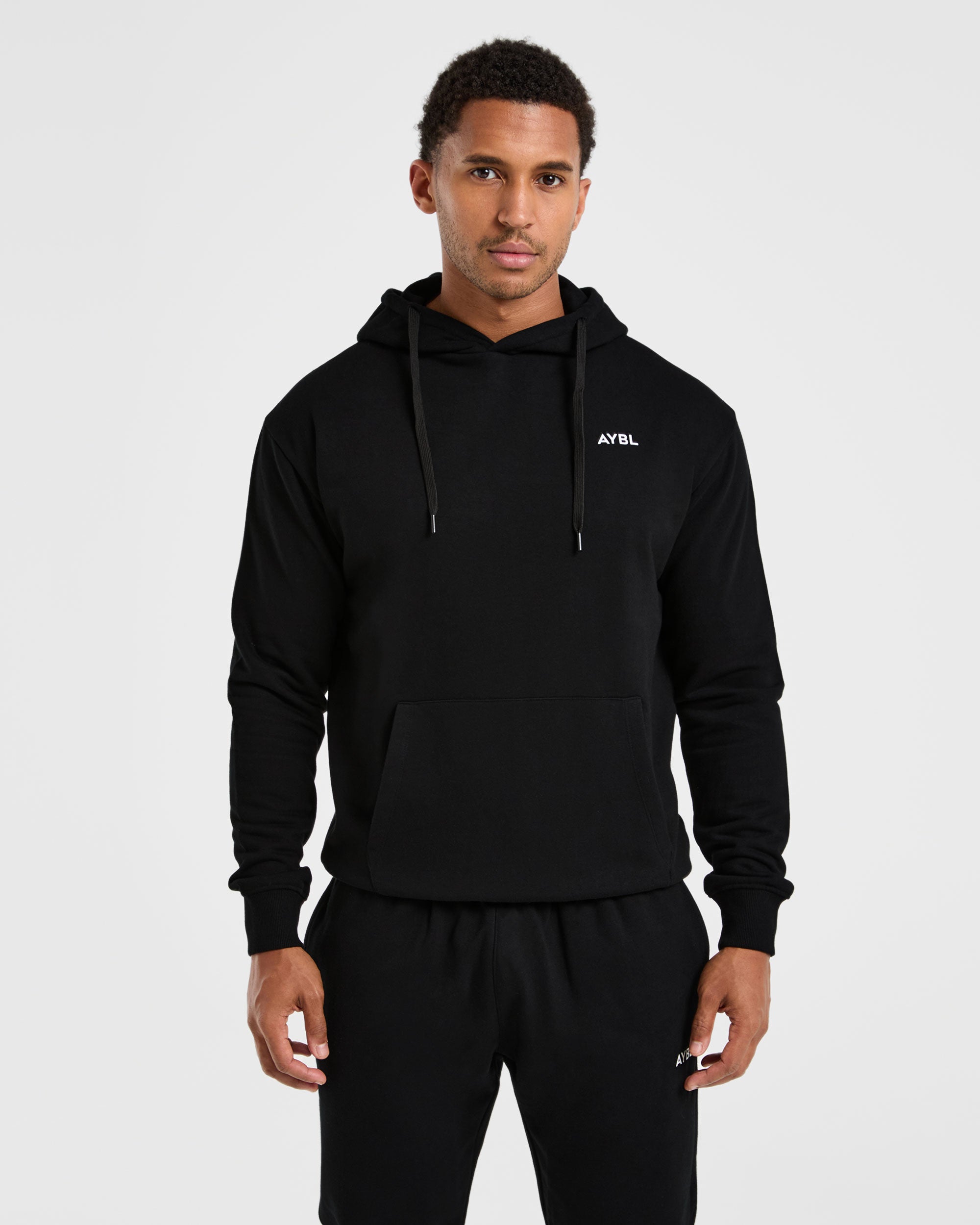 Essential Lightweight Hoodie - Zwart