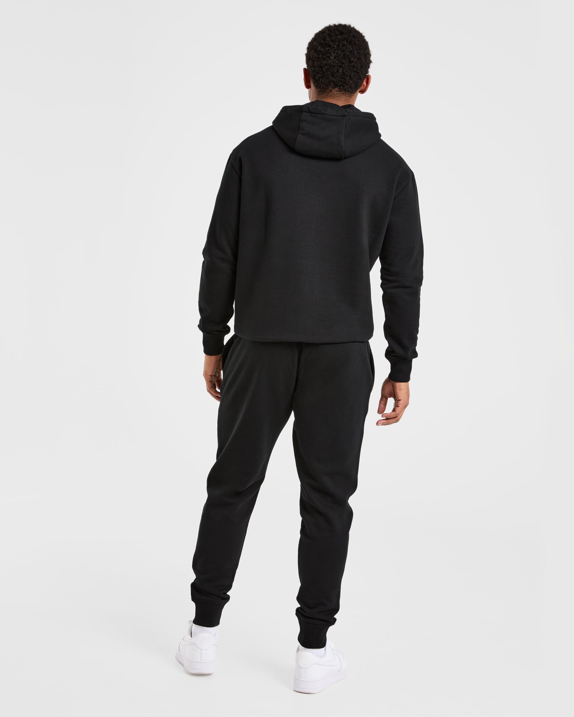 Essential Lightweight Hoodie - Zwart