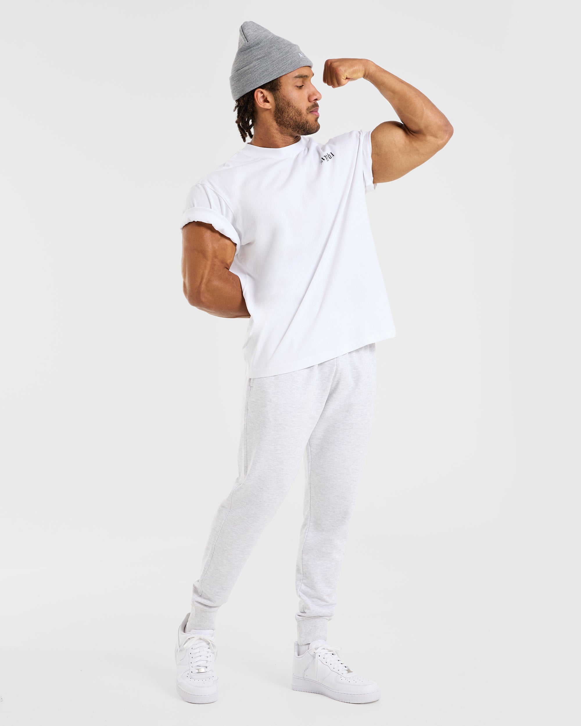 Essential Lightweight Joggers - Grijs Marl